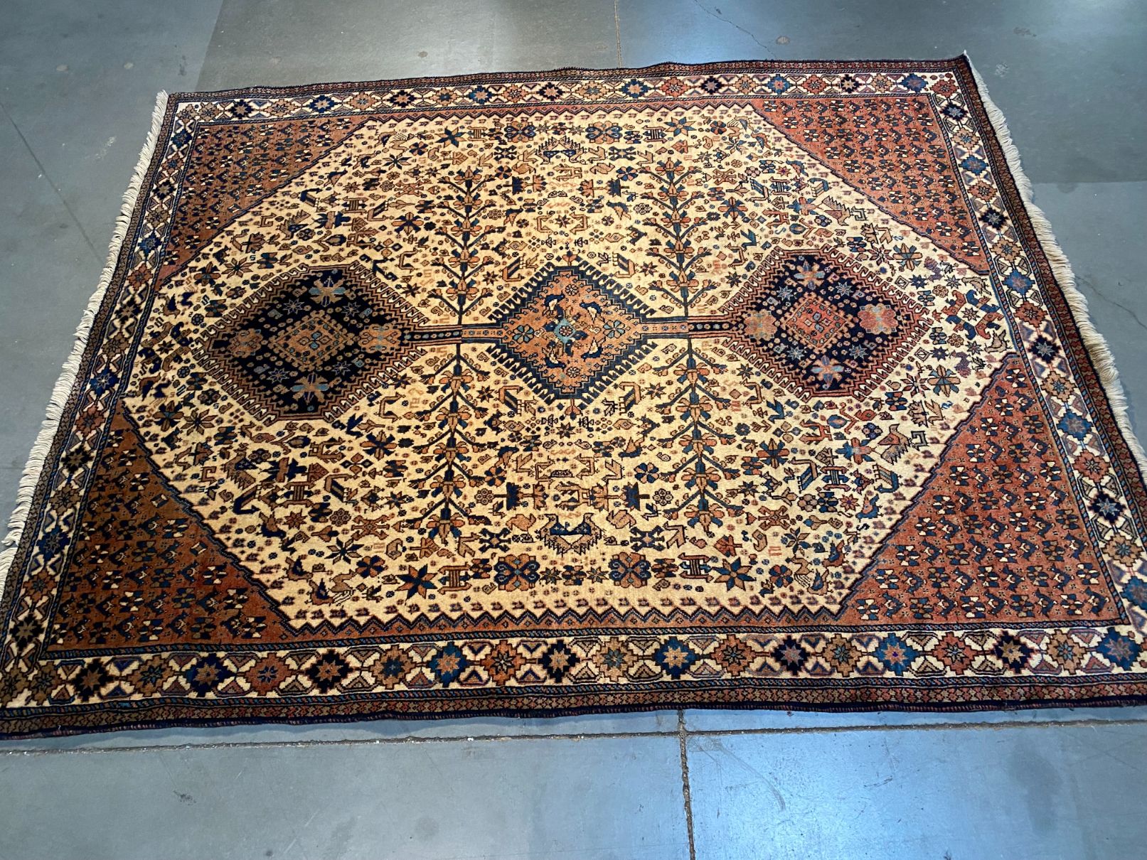 Persian Yalameh Rug 5.1X6.5