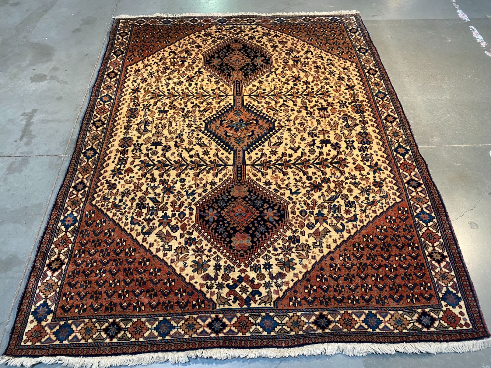 Persian Yalameh Rug 5.1X6.5