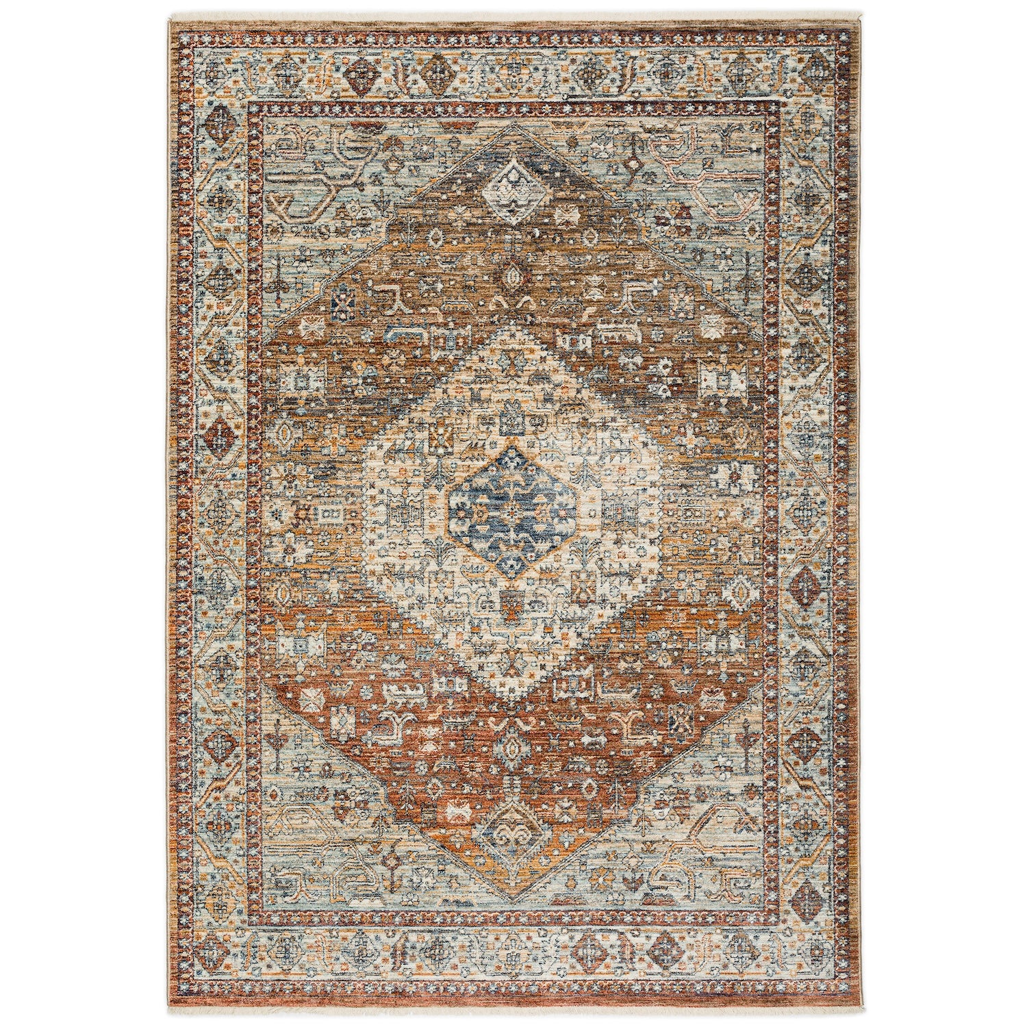 Bergama BE1 Paprika Area Rug