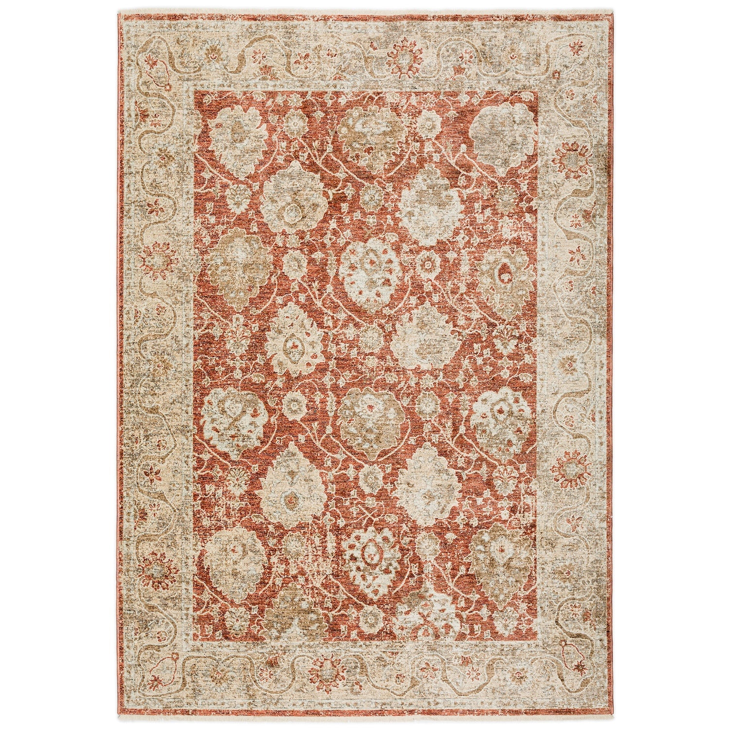 Bergama BE6 Paprika Area Rug