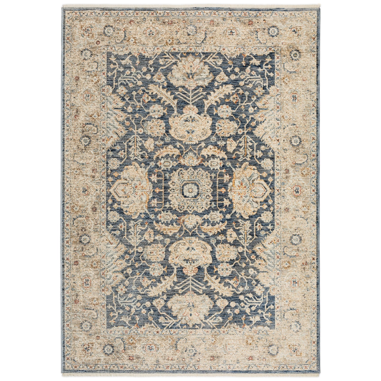 Bergama BE8 Navy Area Rug