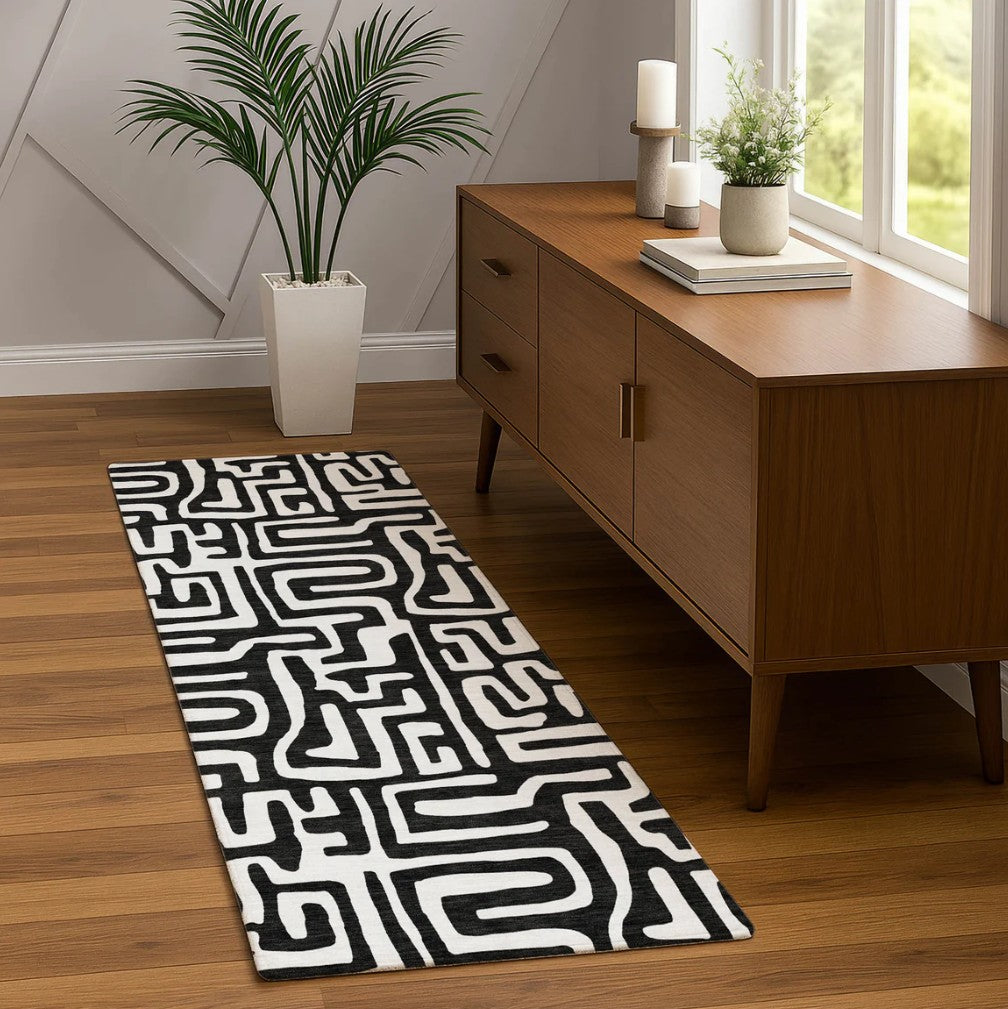 The Reserve TR1 Black Rug
