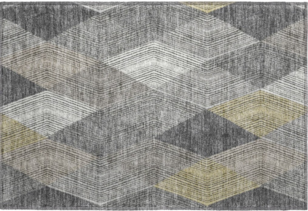 The Reserve TR11 Charcoal Rug