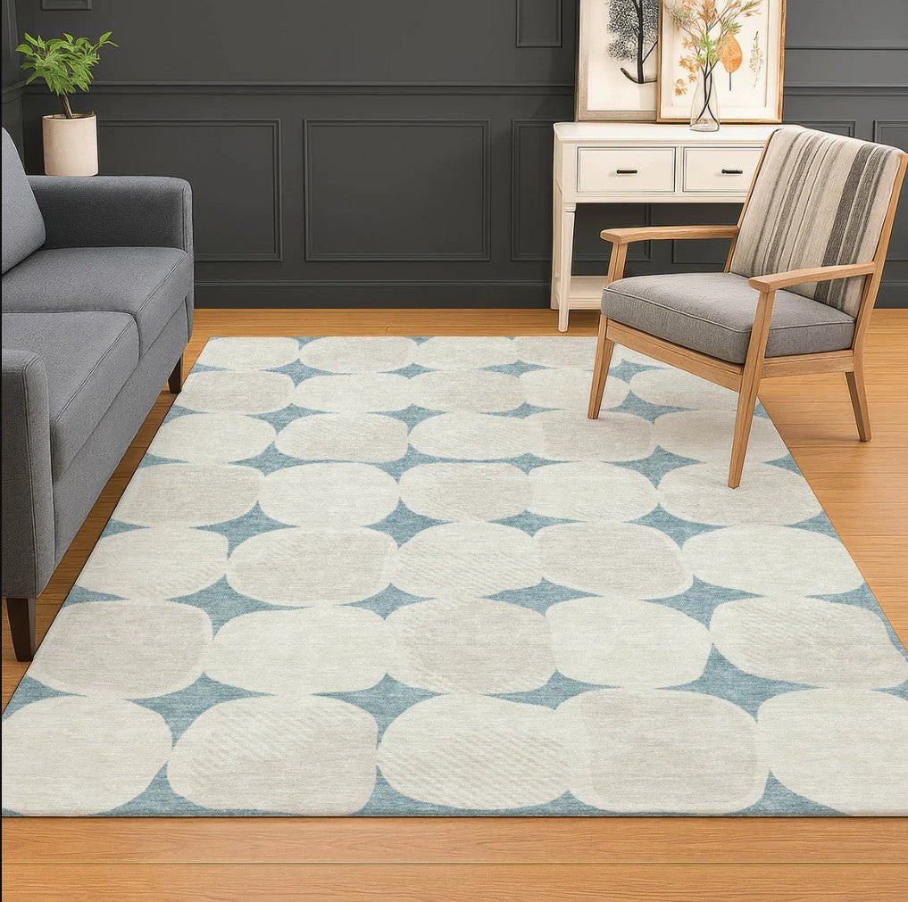 The Reserve TR16 Teal Rug