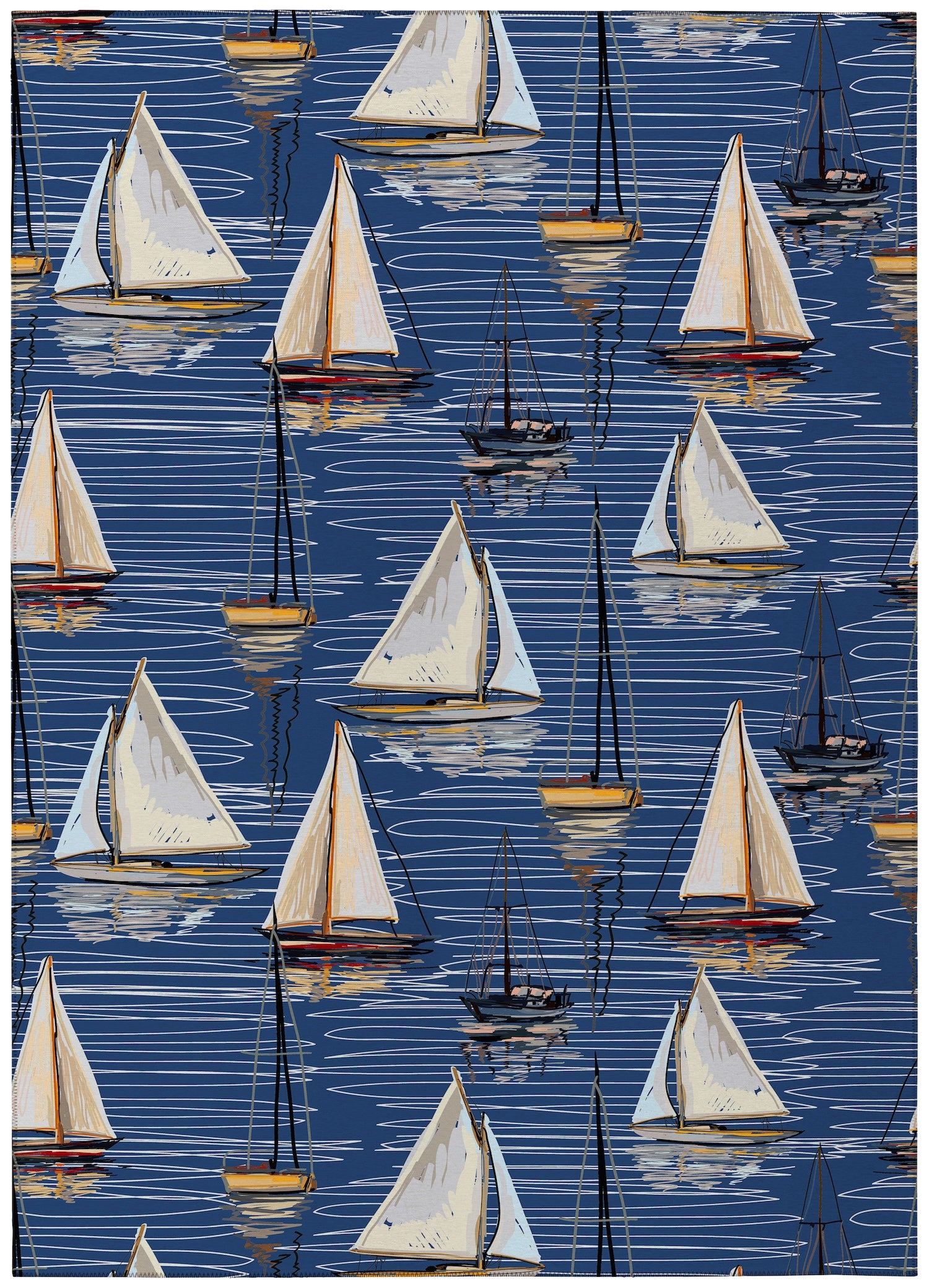 Harbor HA8 Navy Area Rug