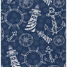 Harbor HA9 Navy Area Rug