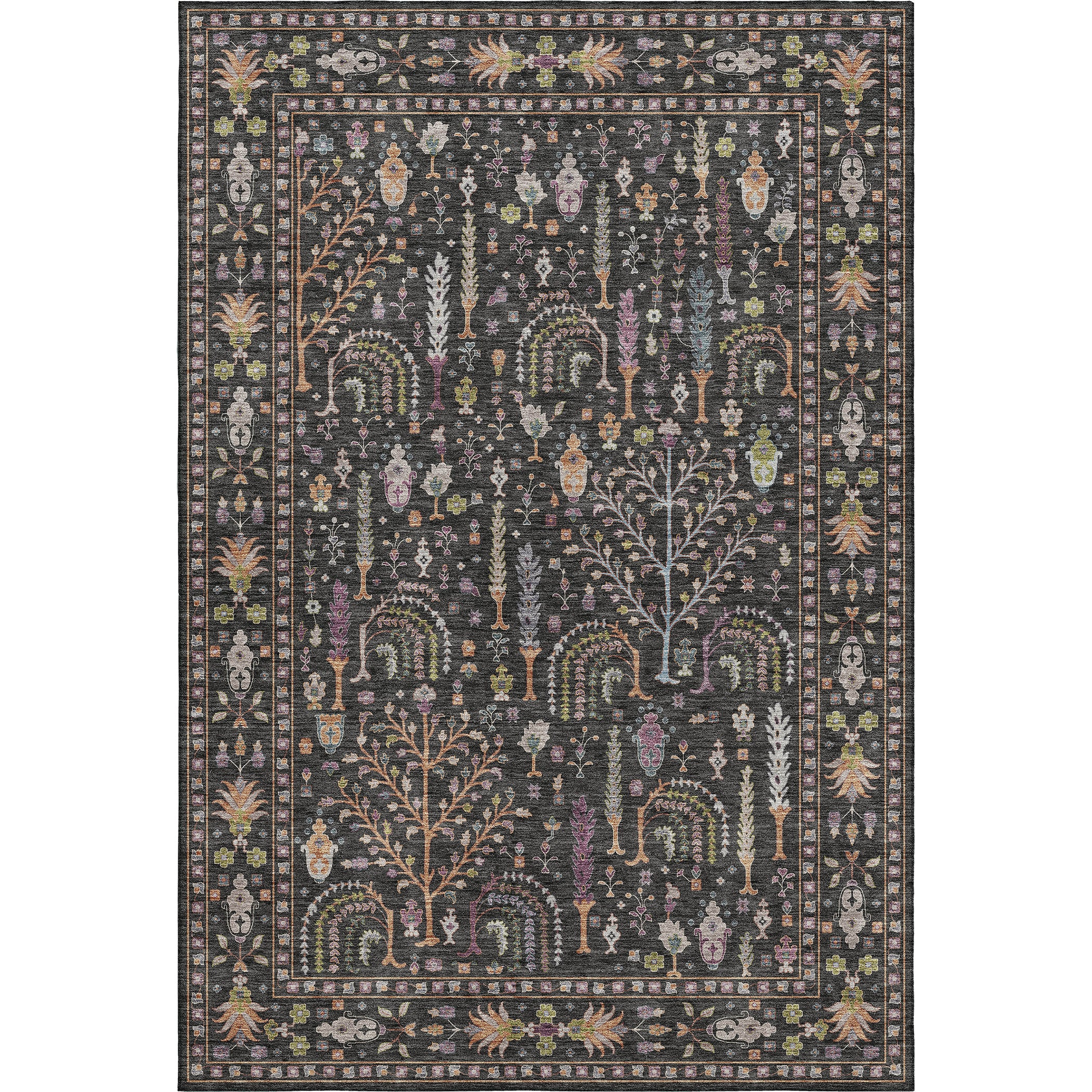 Hatay HY5 Black Area Rug