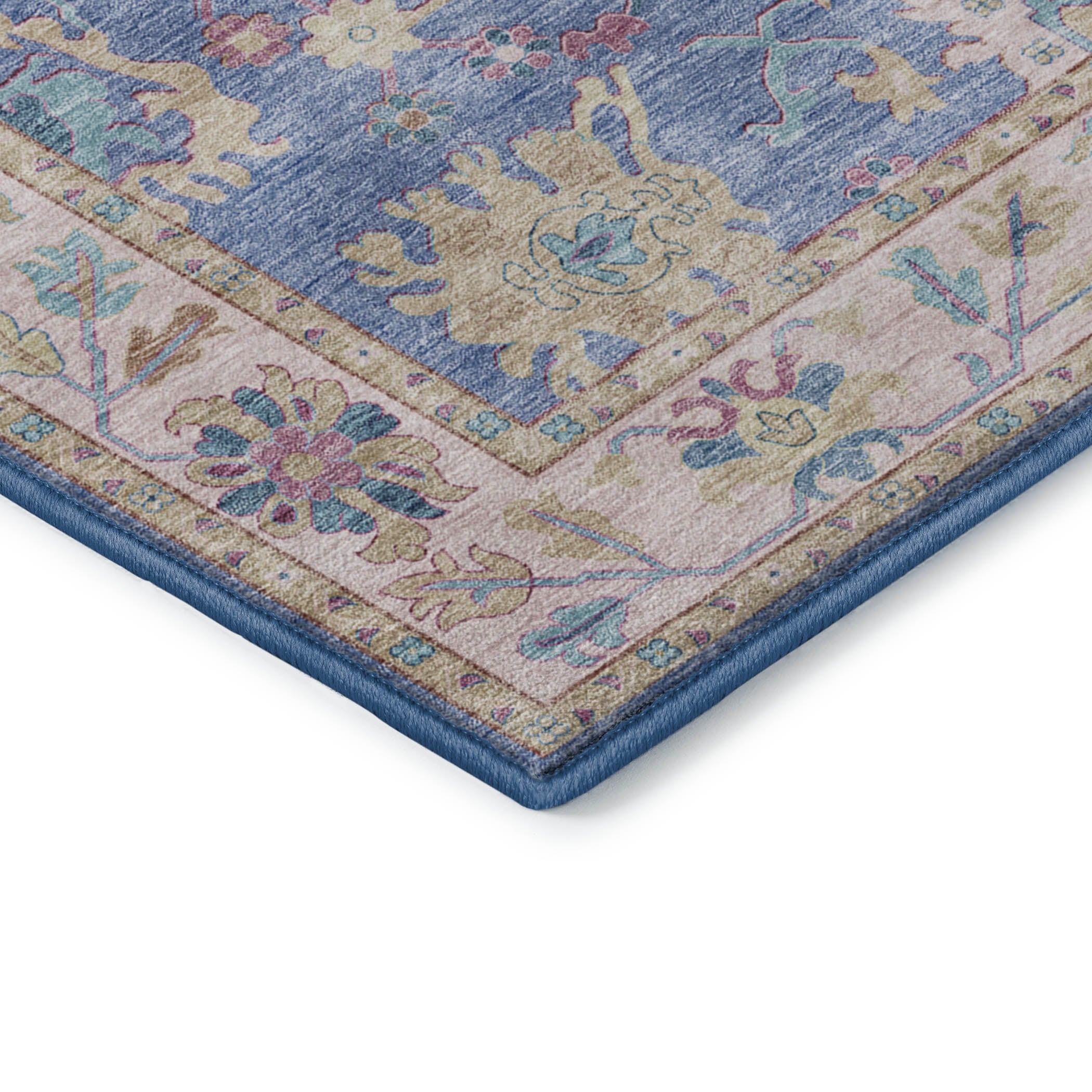 Hatay HY7 Blue Area Rug