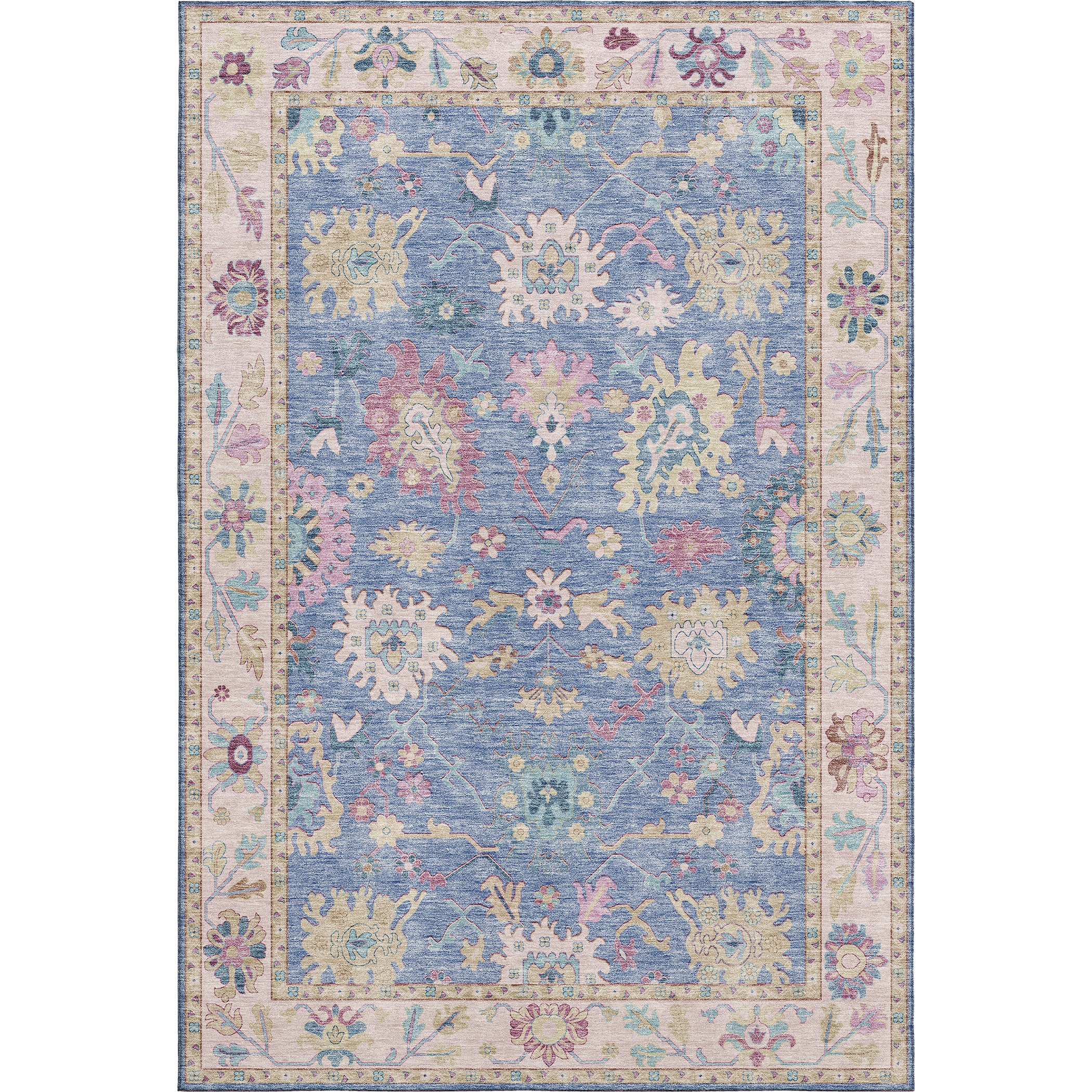 Hatay HY7 Blue Area Rug