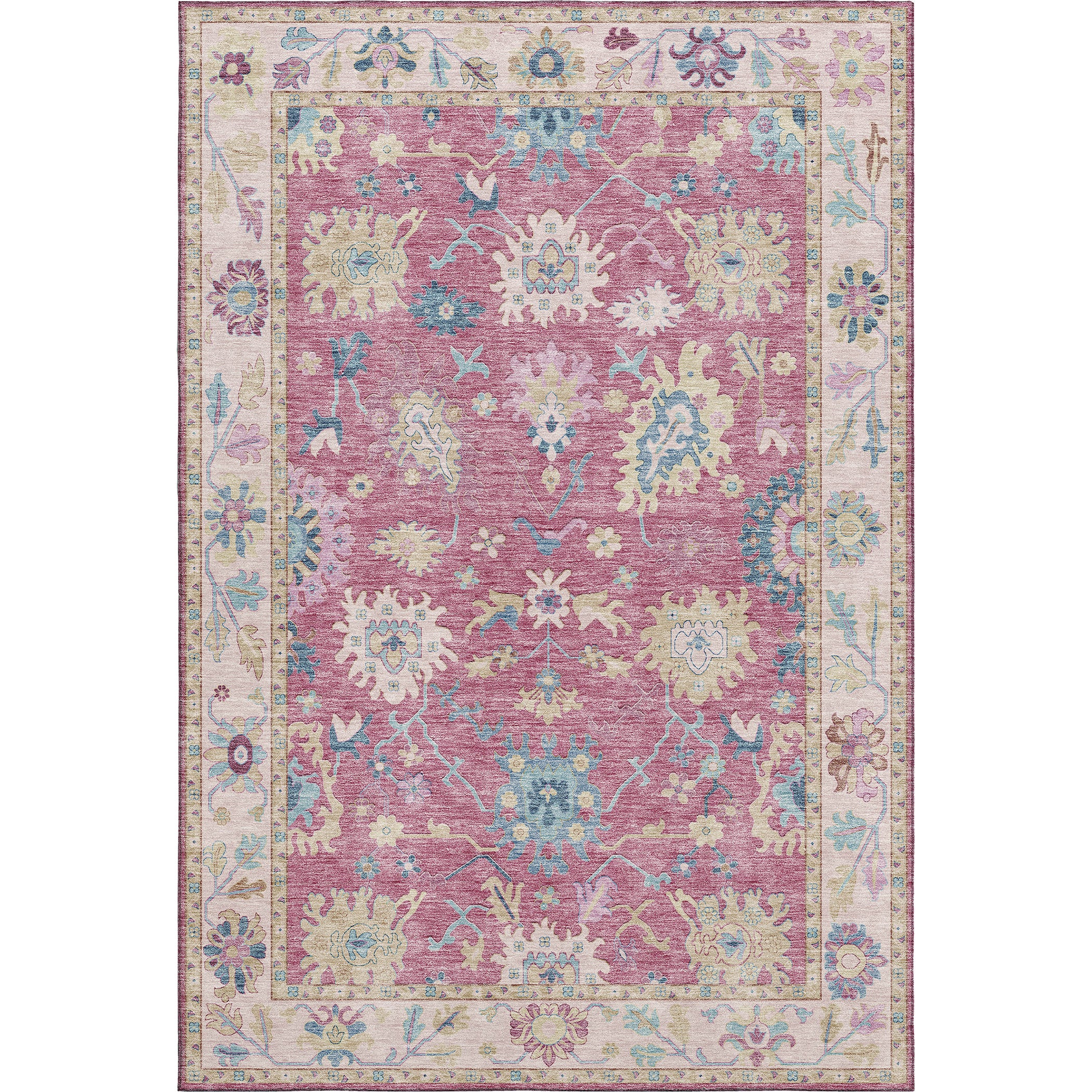 Hatay HY7 Pink Area Rug