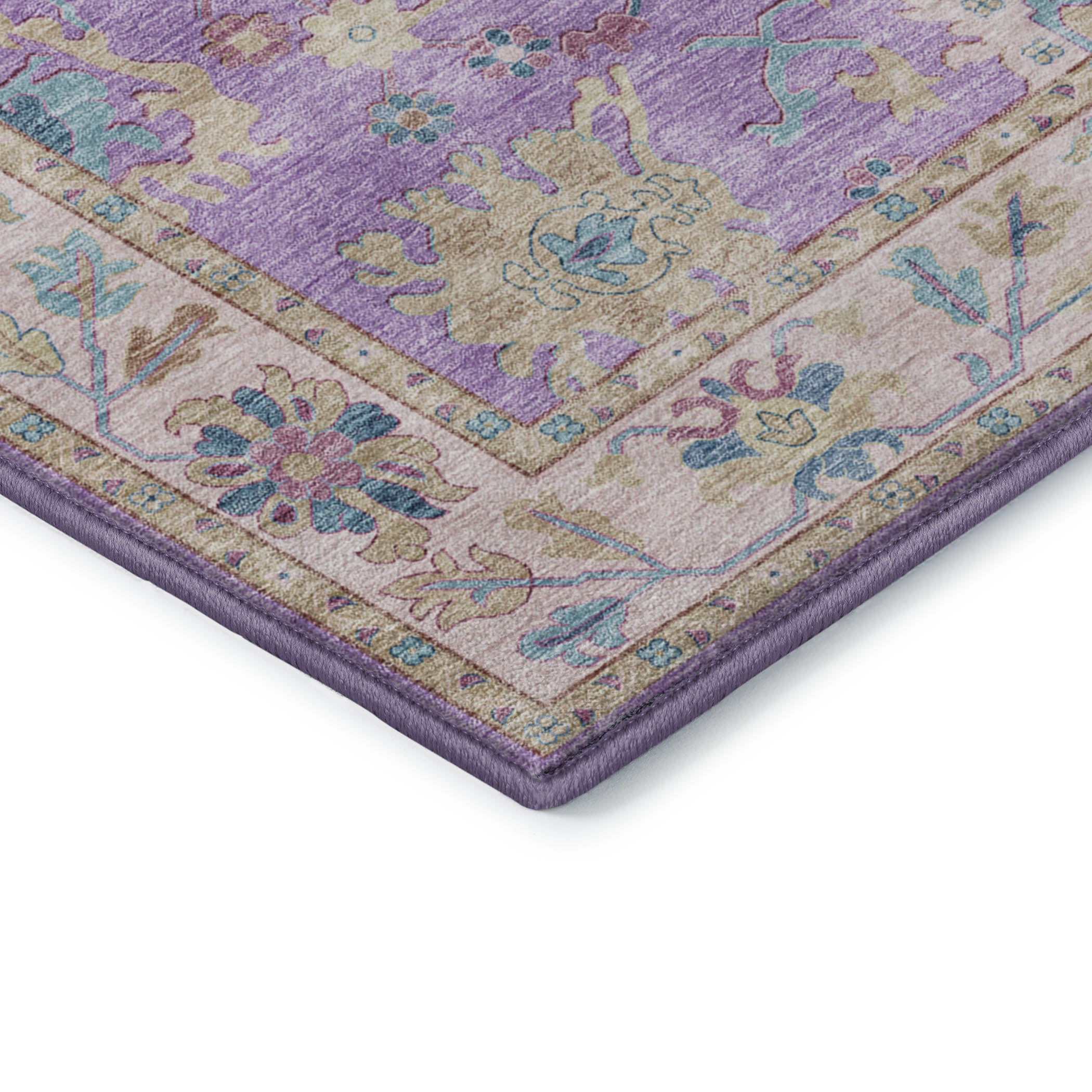 Hatay HY7 Purple Area Rug