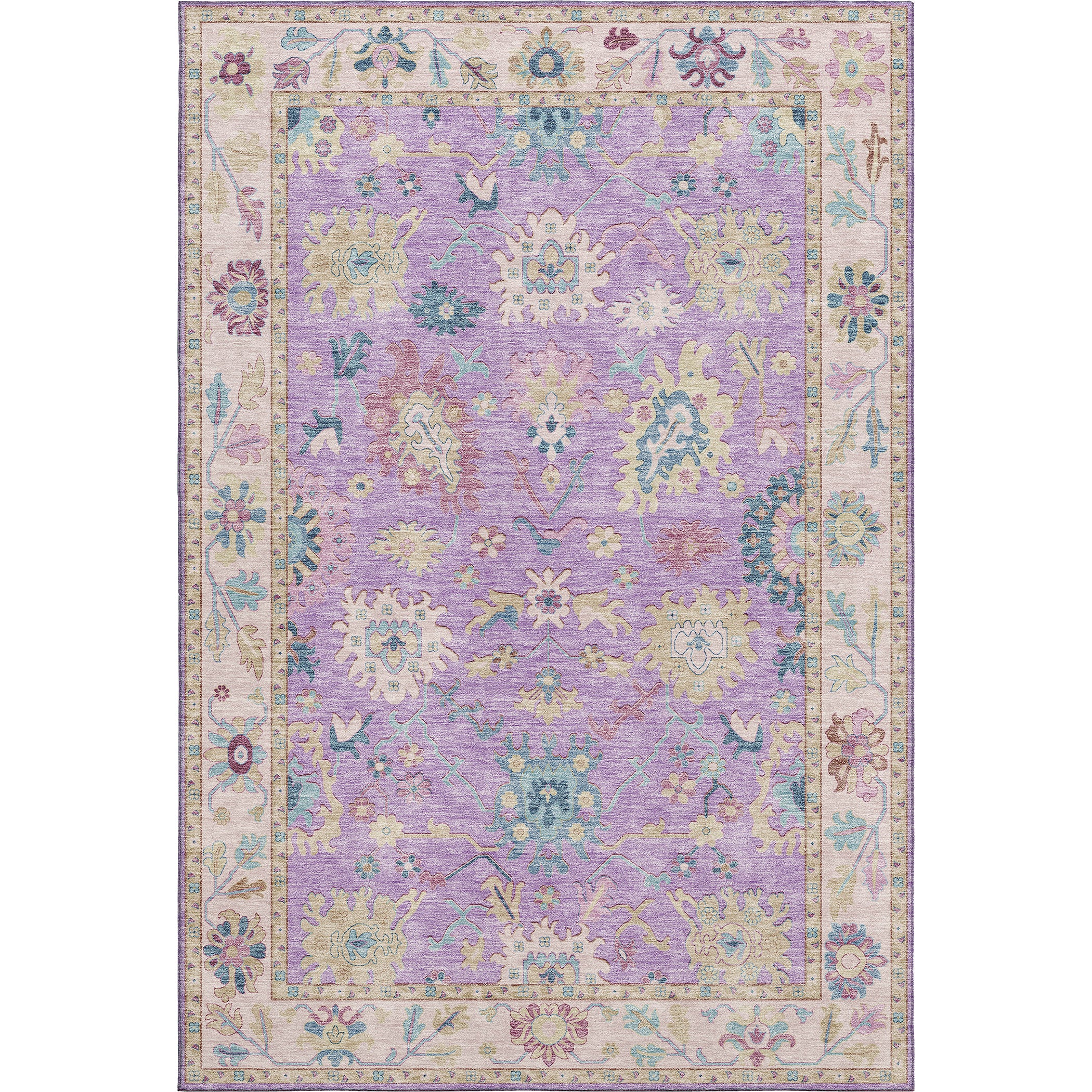 Hatay HY7 Purple Area Rug