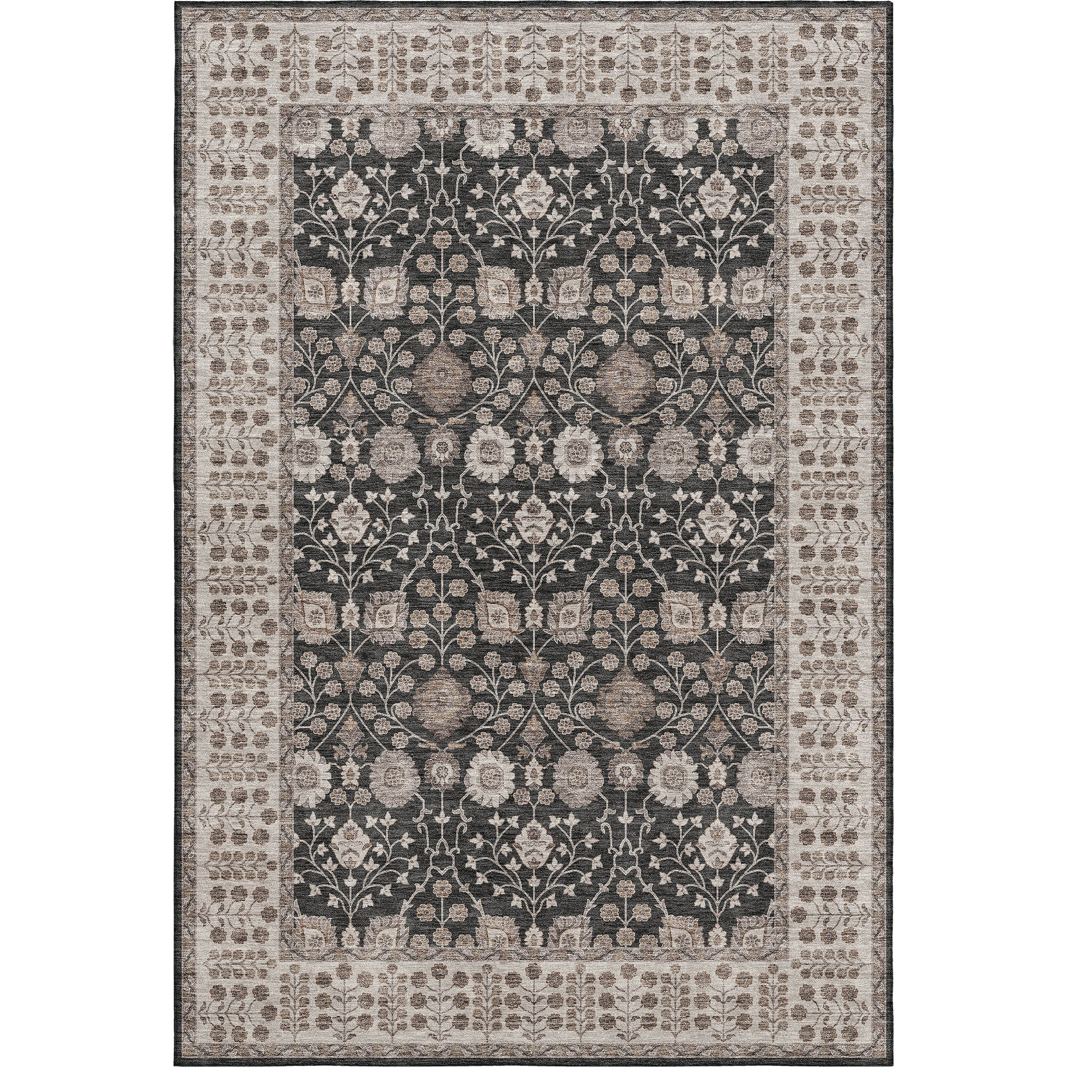 Hatay HY8 Black Area Rug