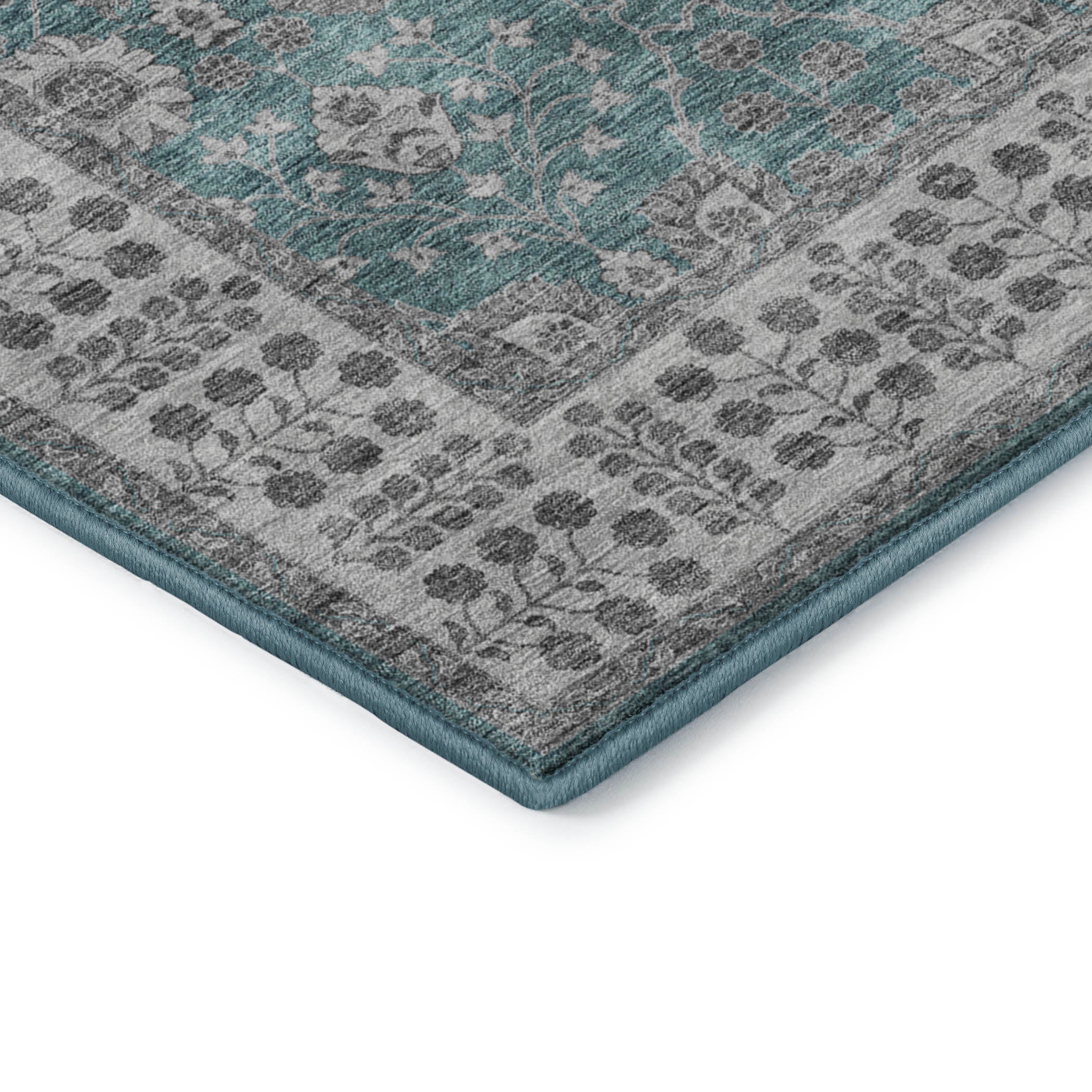 Hatay HY8 Teal Area Rug