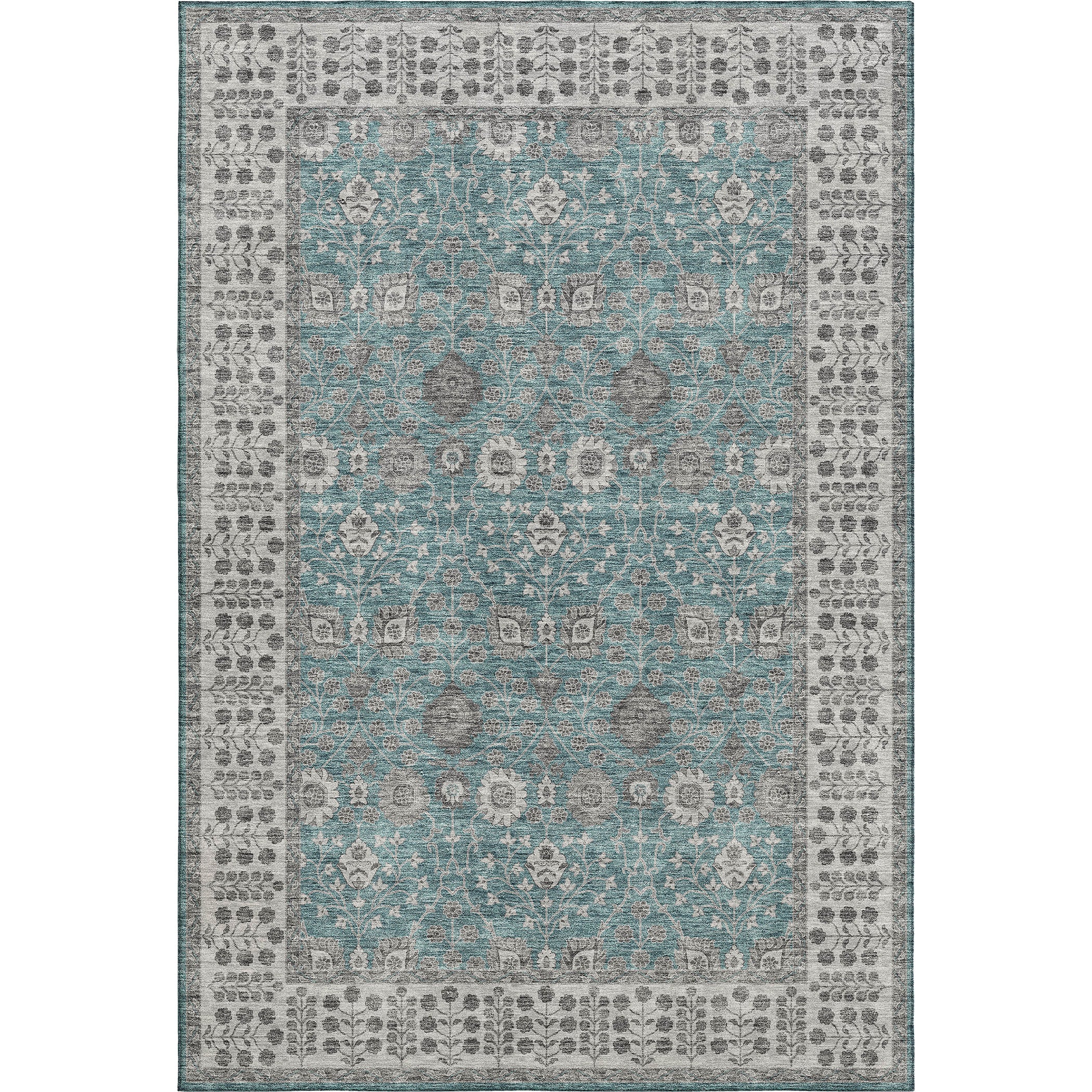 Hatay HY8 Teal Area Rug