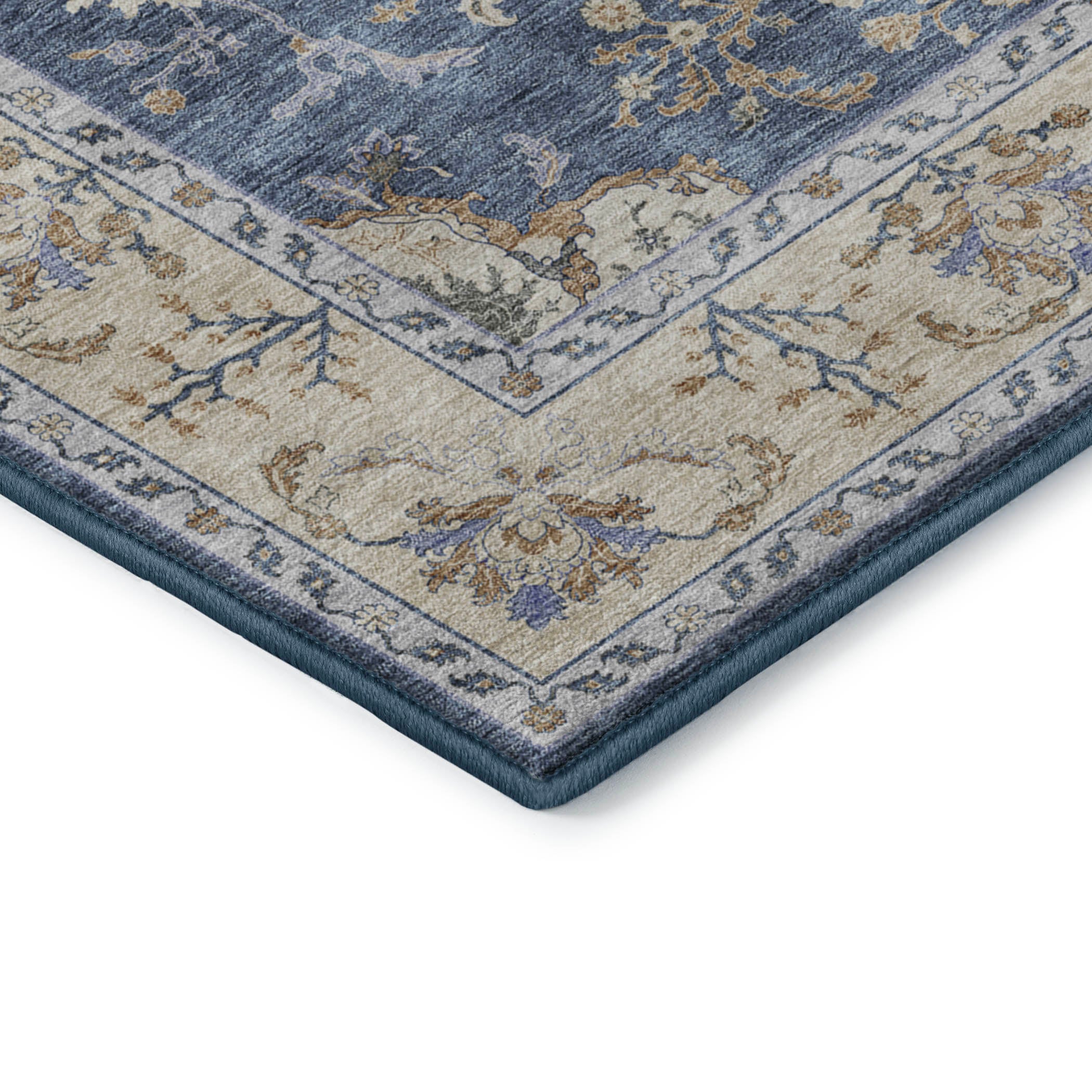 Hatay HY9 Blue Area Rug