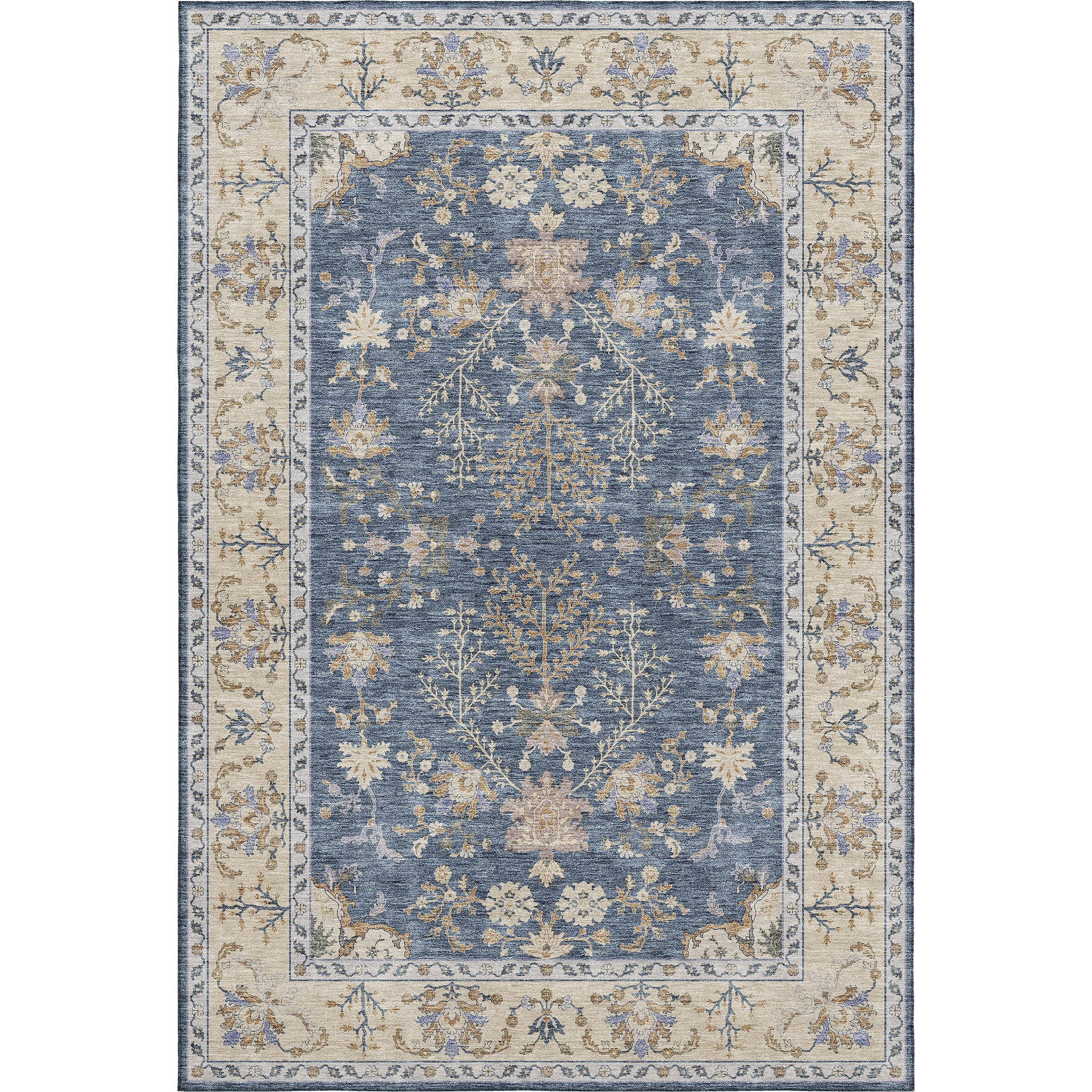 Hatay HY9 Blue Area Rug