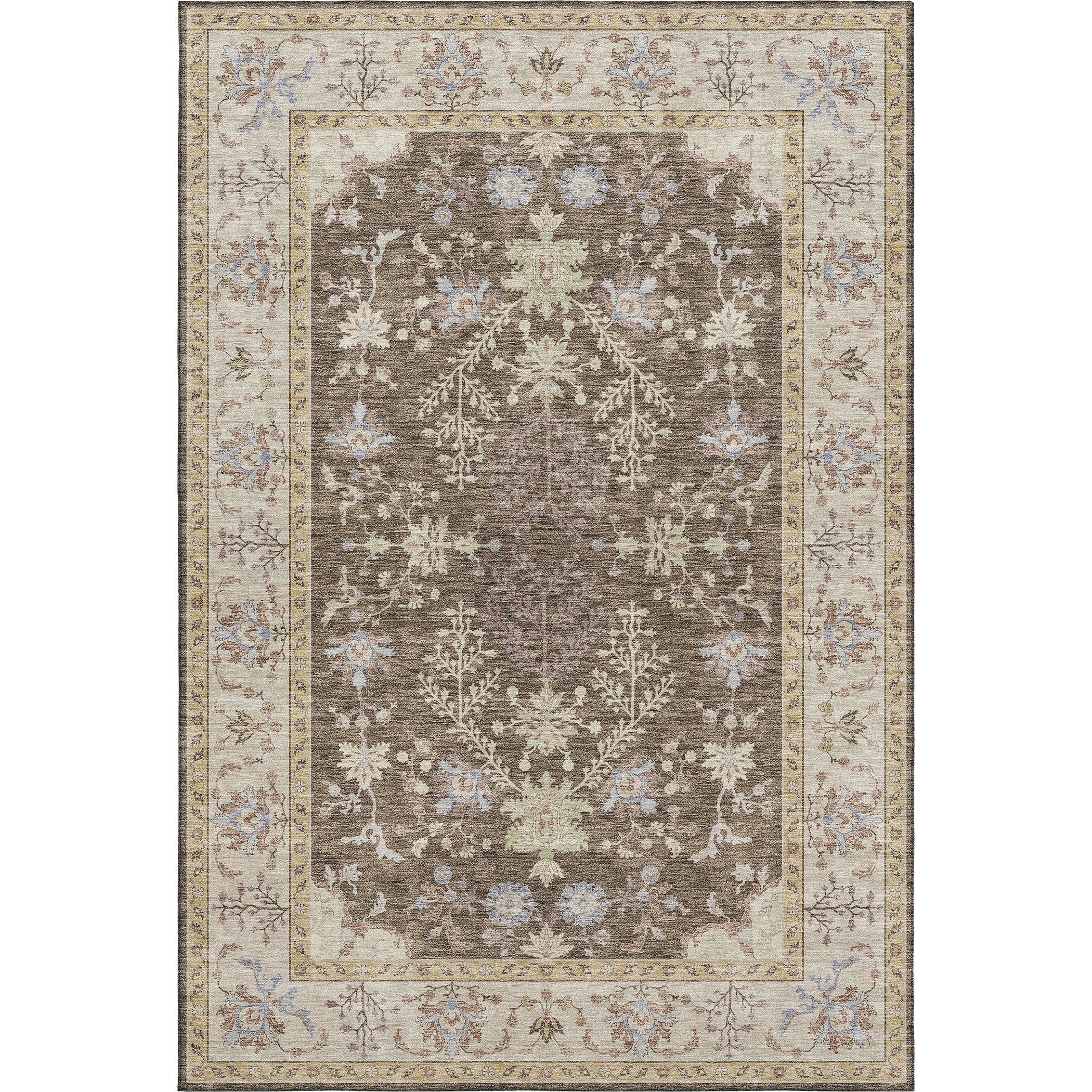 Hatay HY9 Brown Area Rug