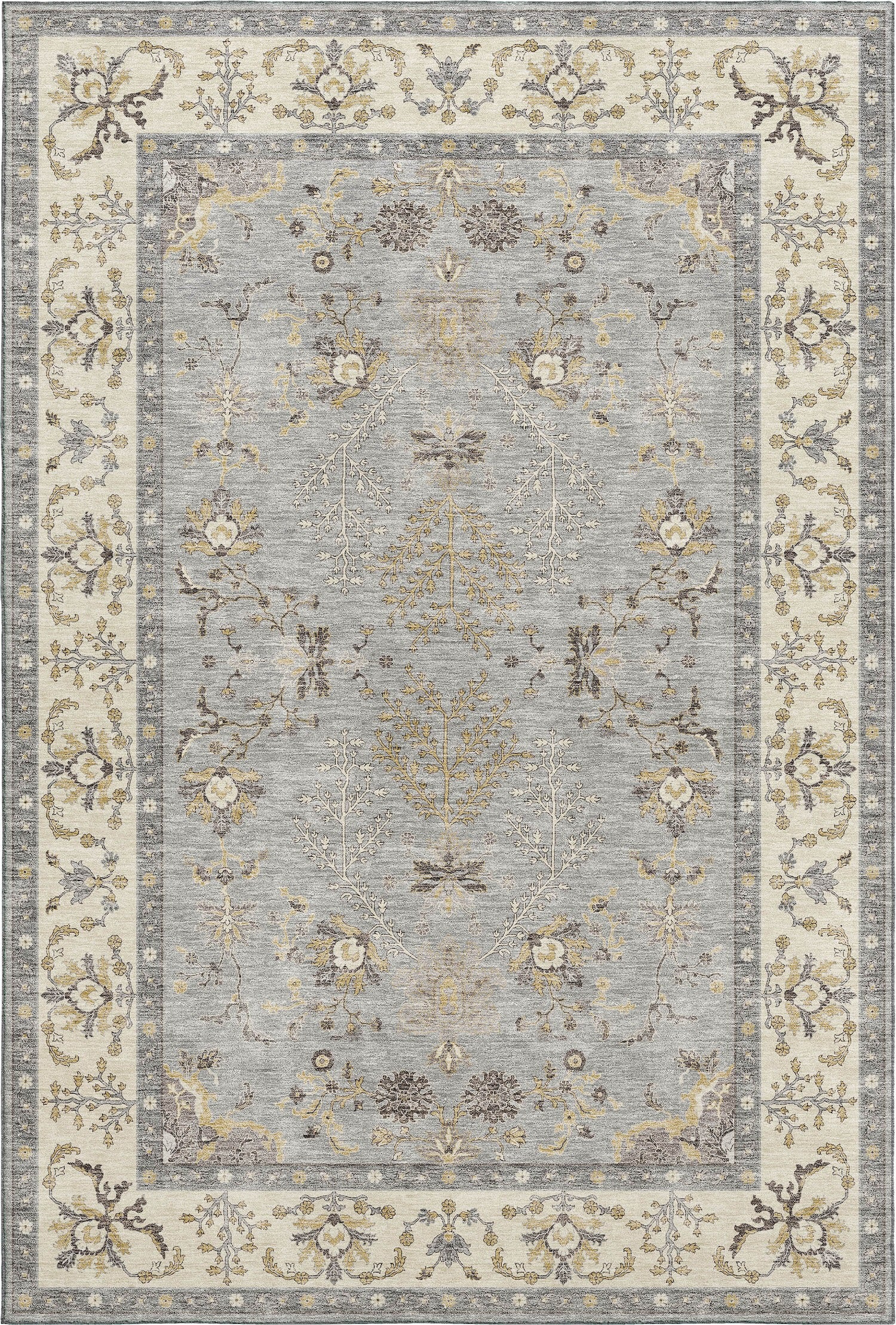 Hatay HY9 Gray Area Rug