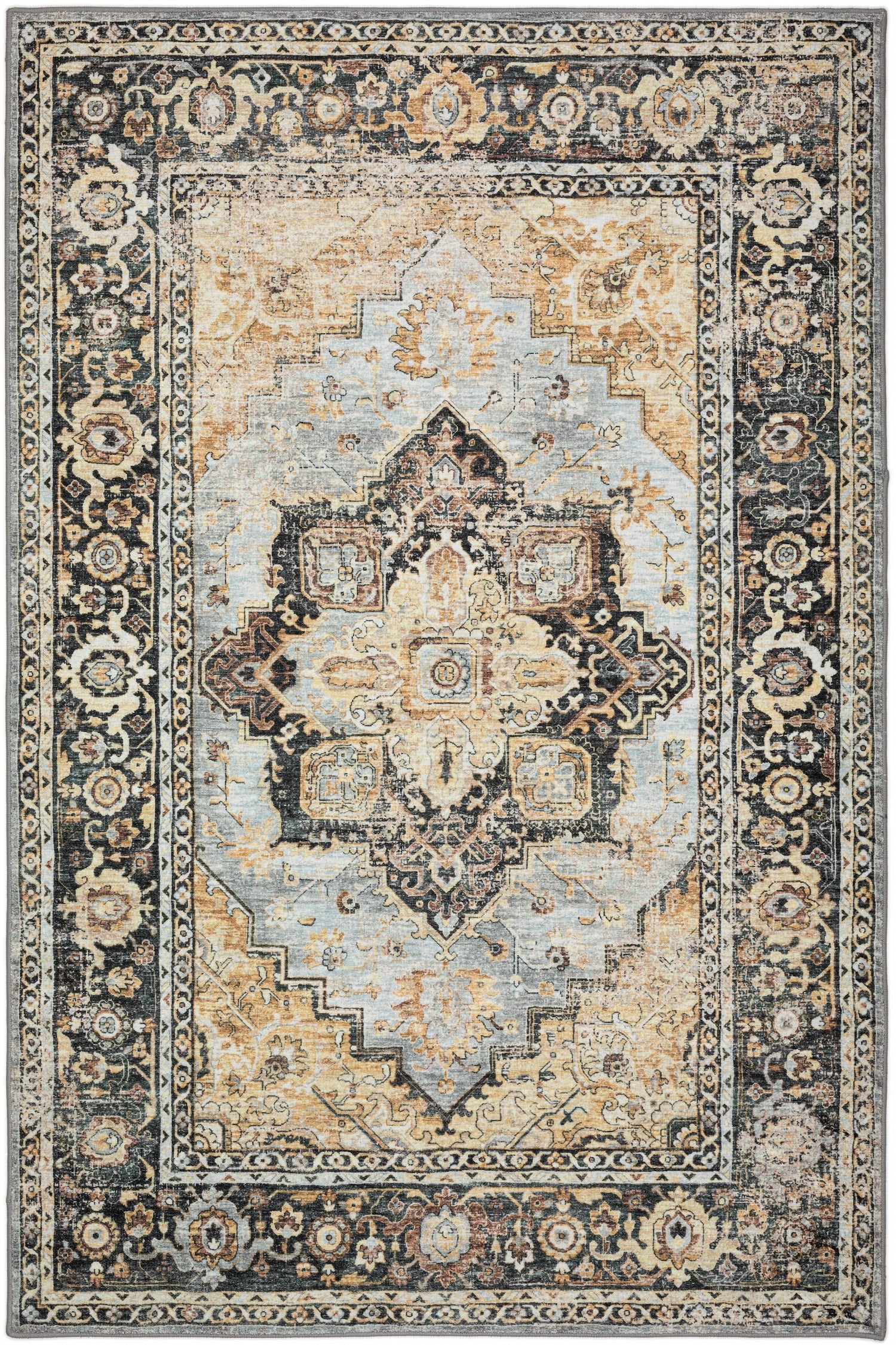 Jericho JC2 Pewter Area Rug