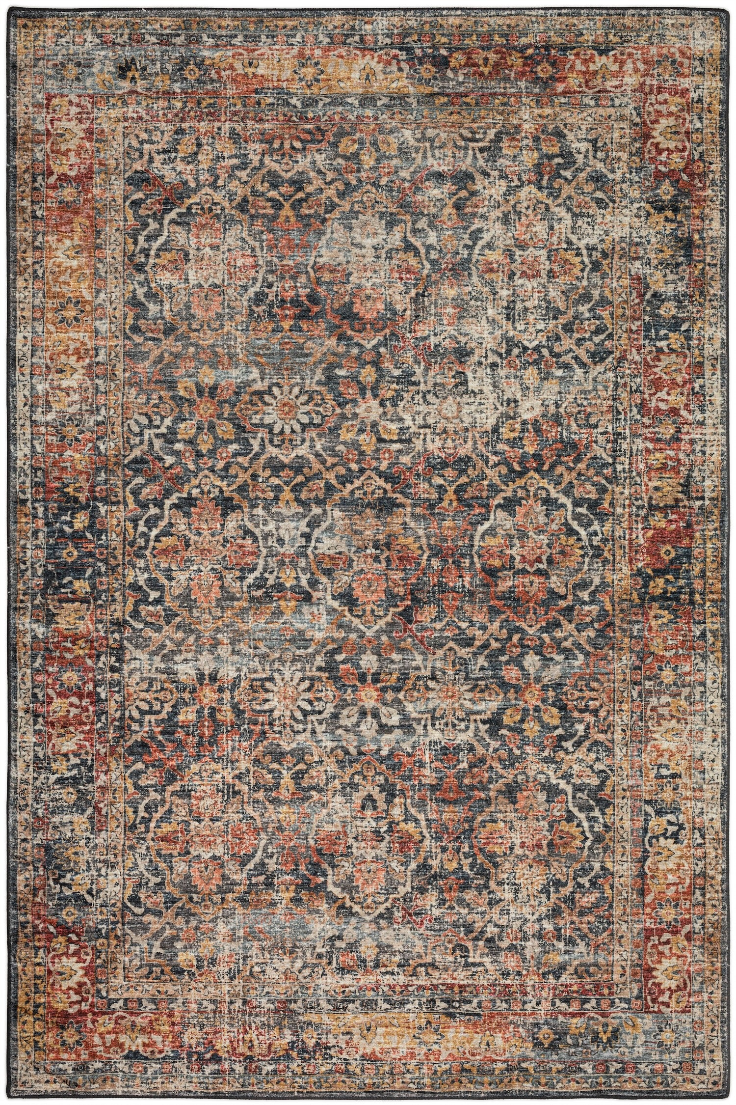 Jericho JC3 Charcoal Area Rug