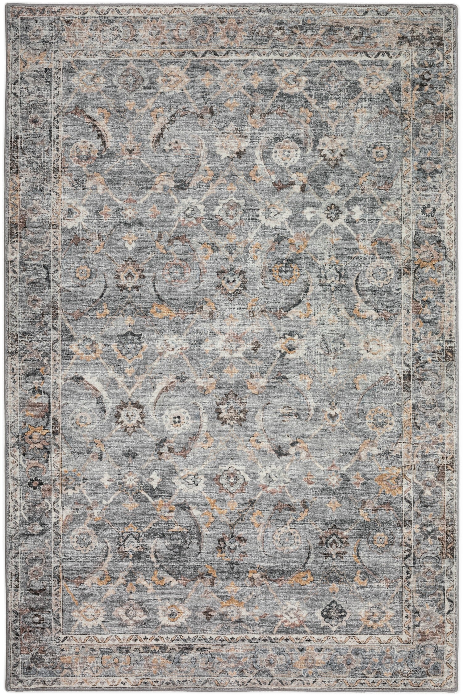 Jericho JC4 Silver Area Rug