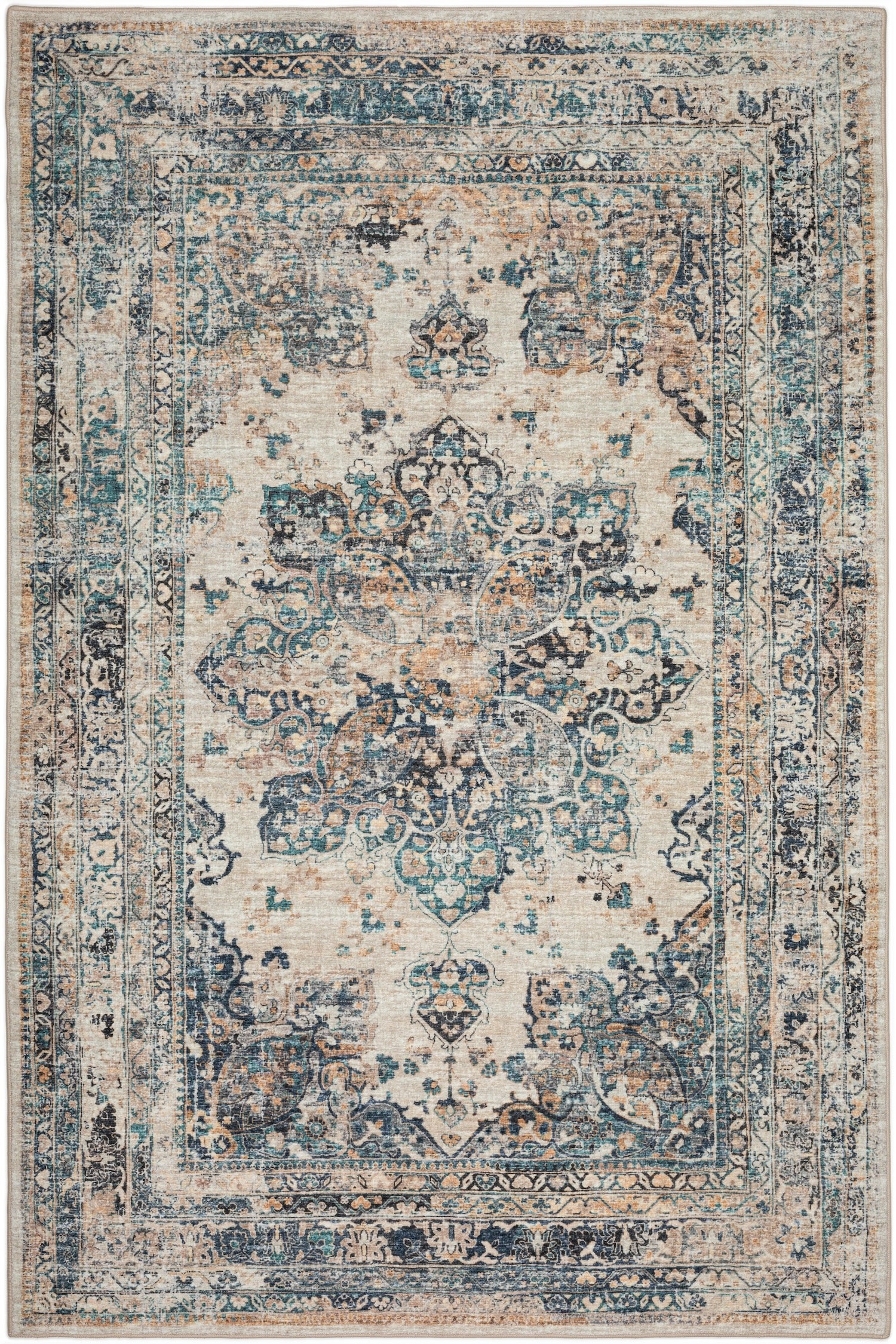 Jericho JC6 Linen Area Rug