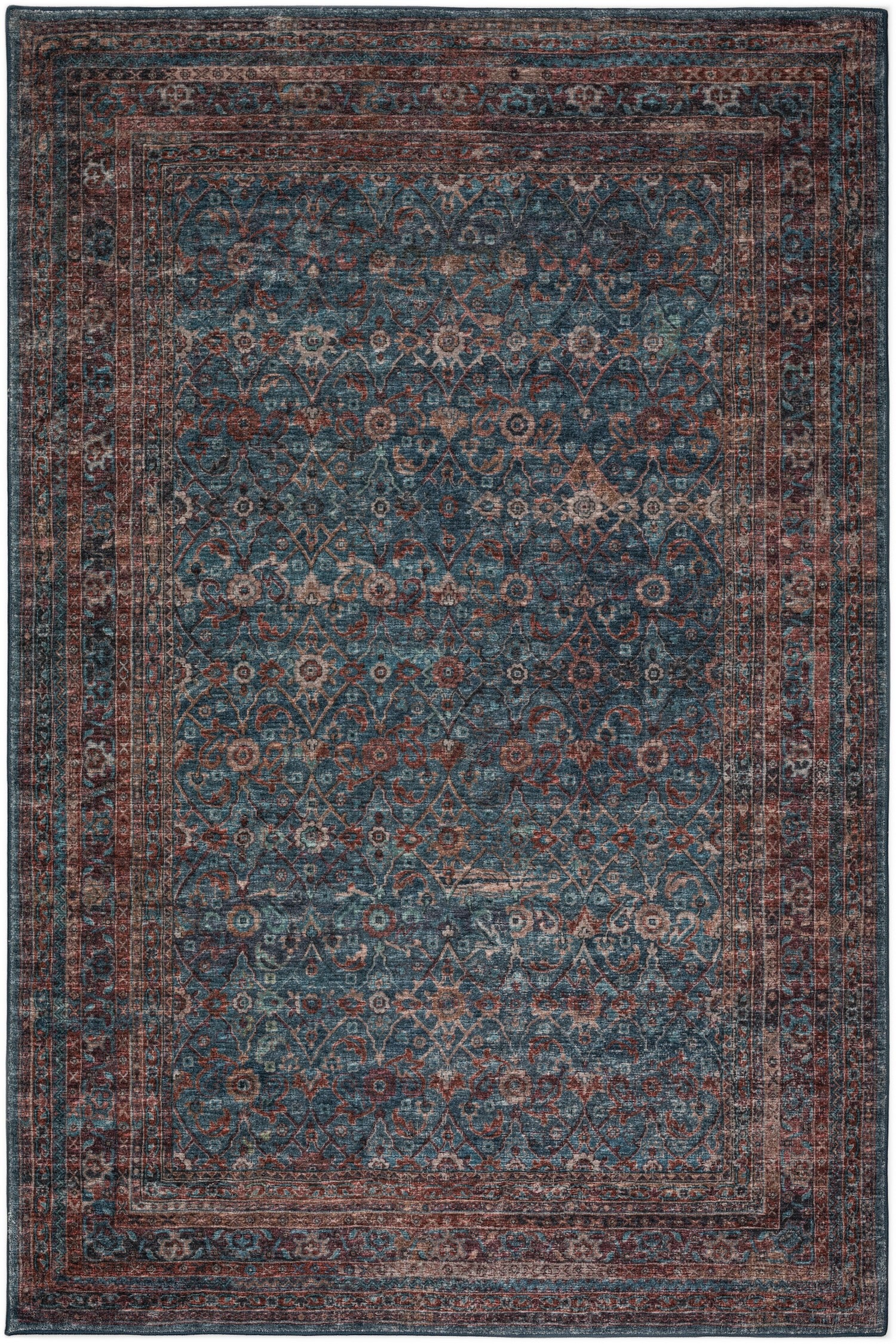 Jericho JC7 Navy Area Rug