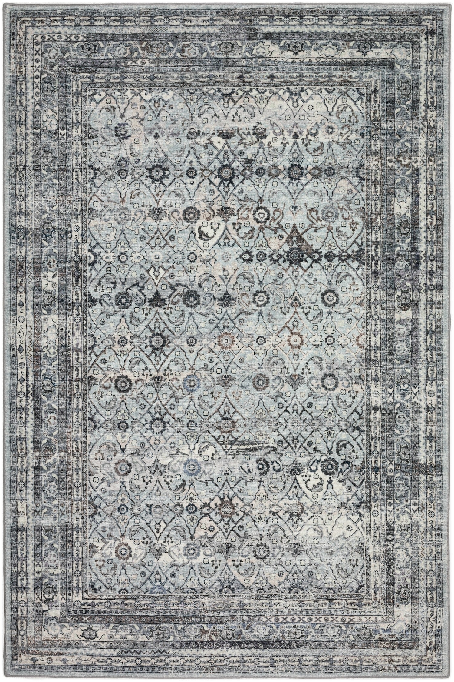 Jericho JC7 Pewter Area Rug