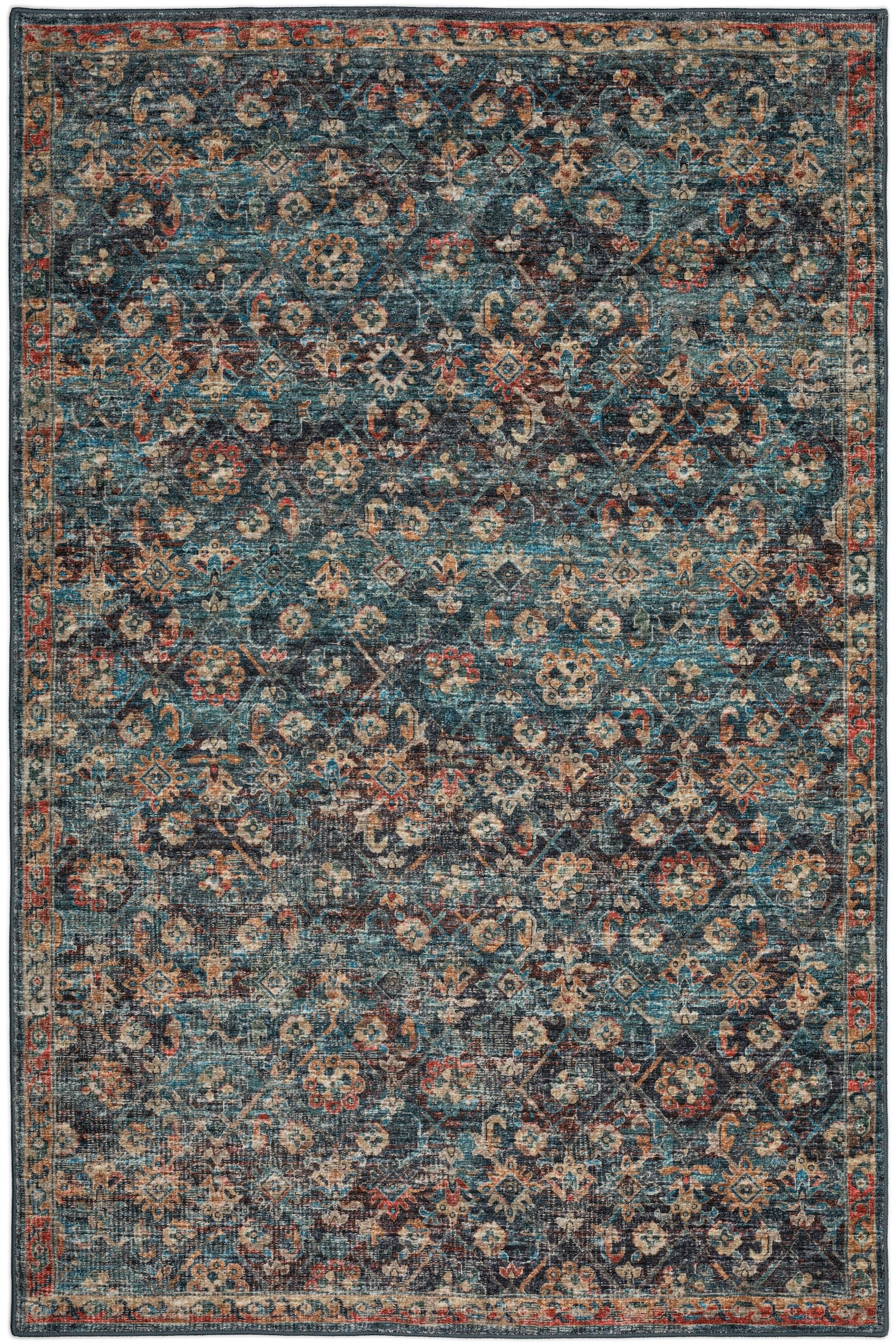 Jericho JC8 Navy Area Rug