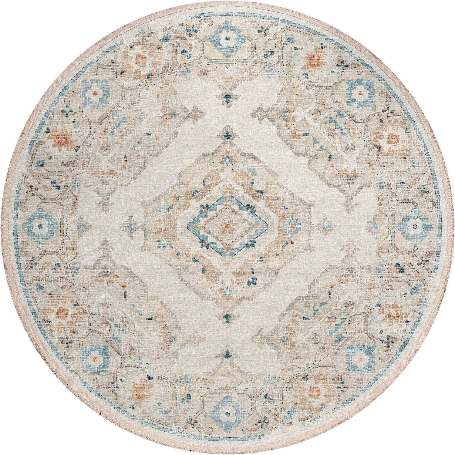 Marbella MB1 Ivory Area Rug