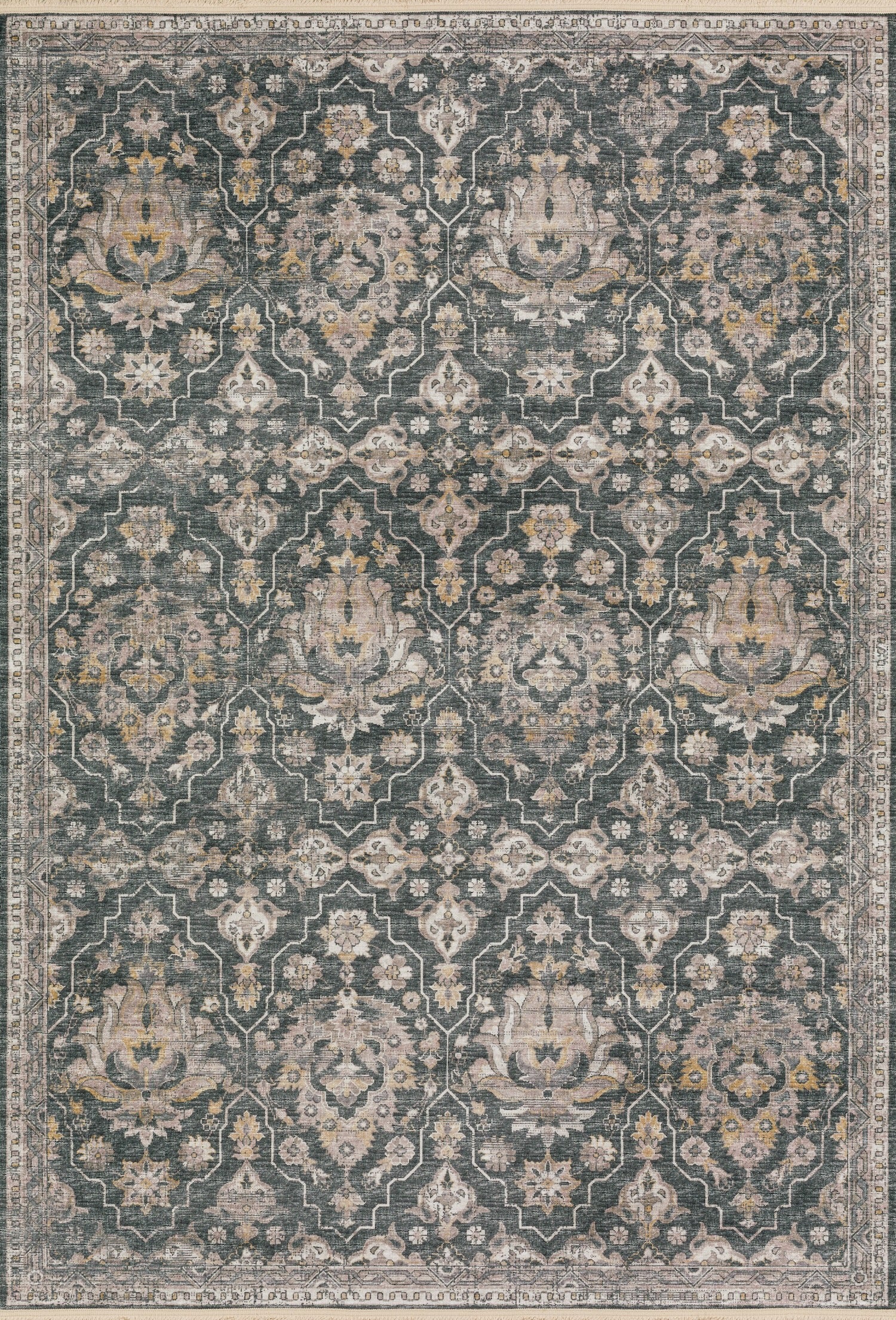 Marbella MB4 Charcoal Area Rug