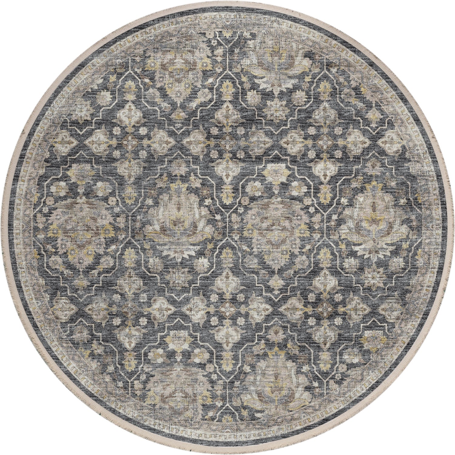 Marbella MB4 Charcoal Area Rug