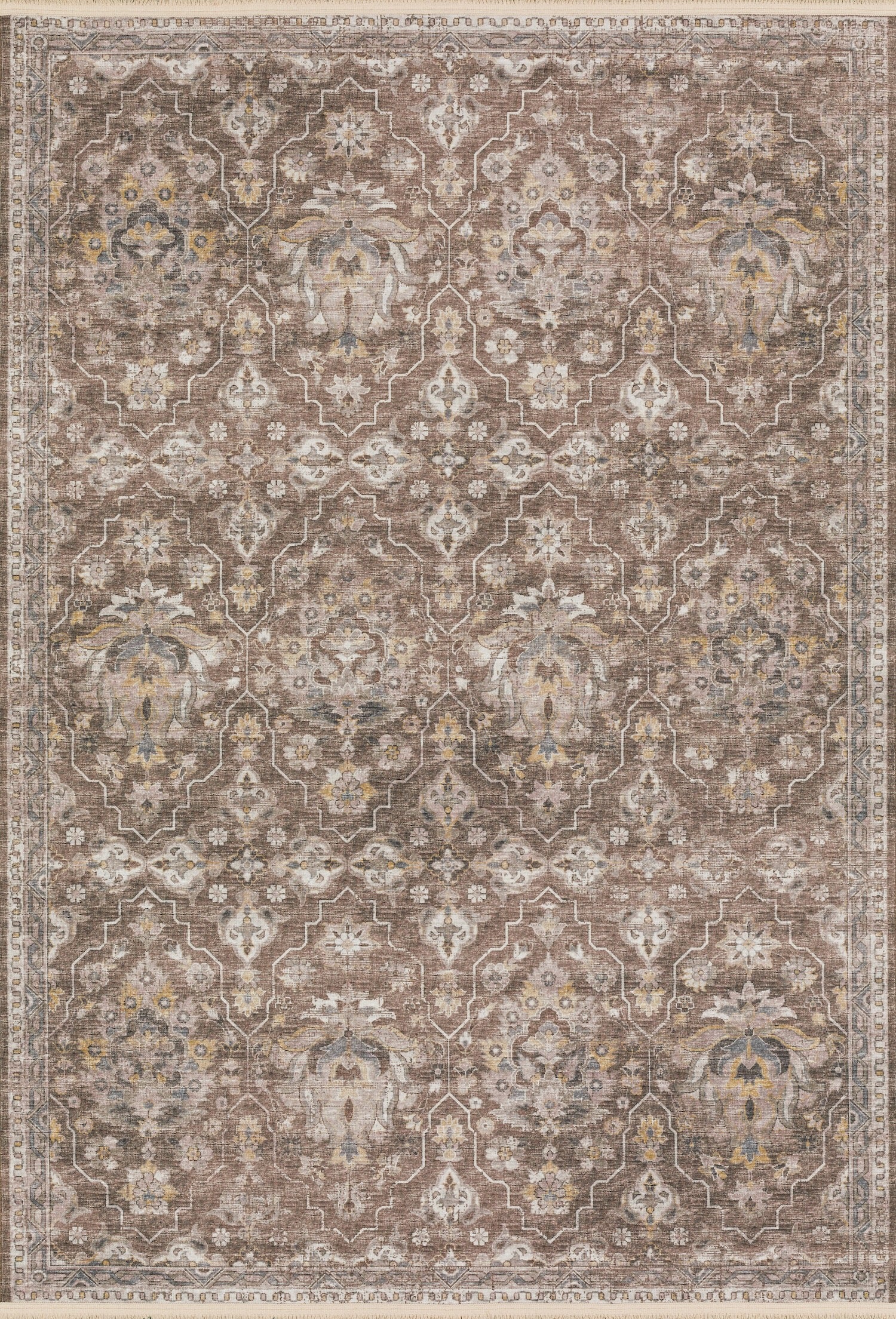 Marbella MB4 Mocha Area Rug