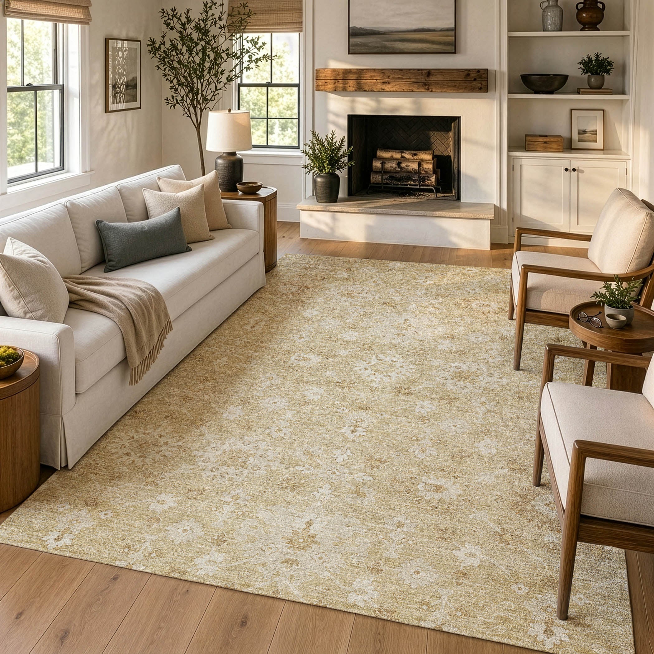 Marquette MM6 Wheat Rug