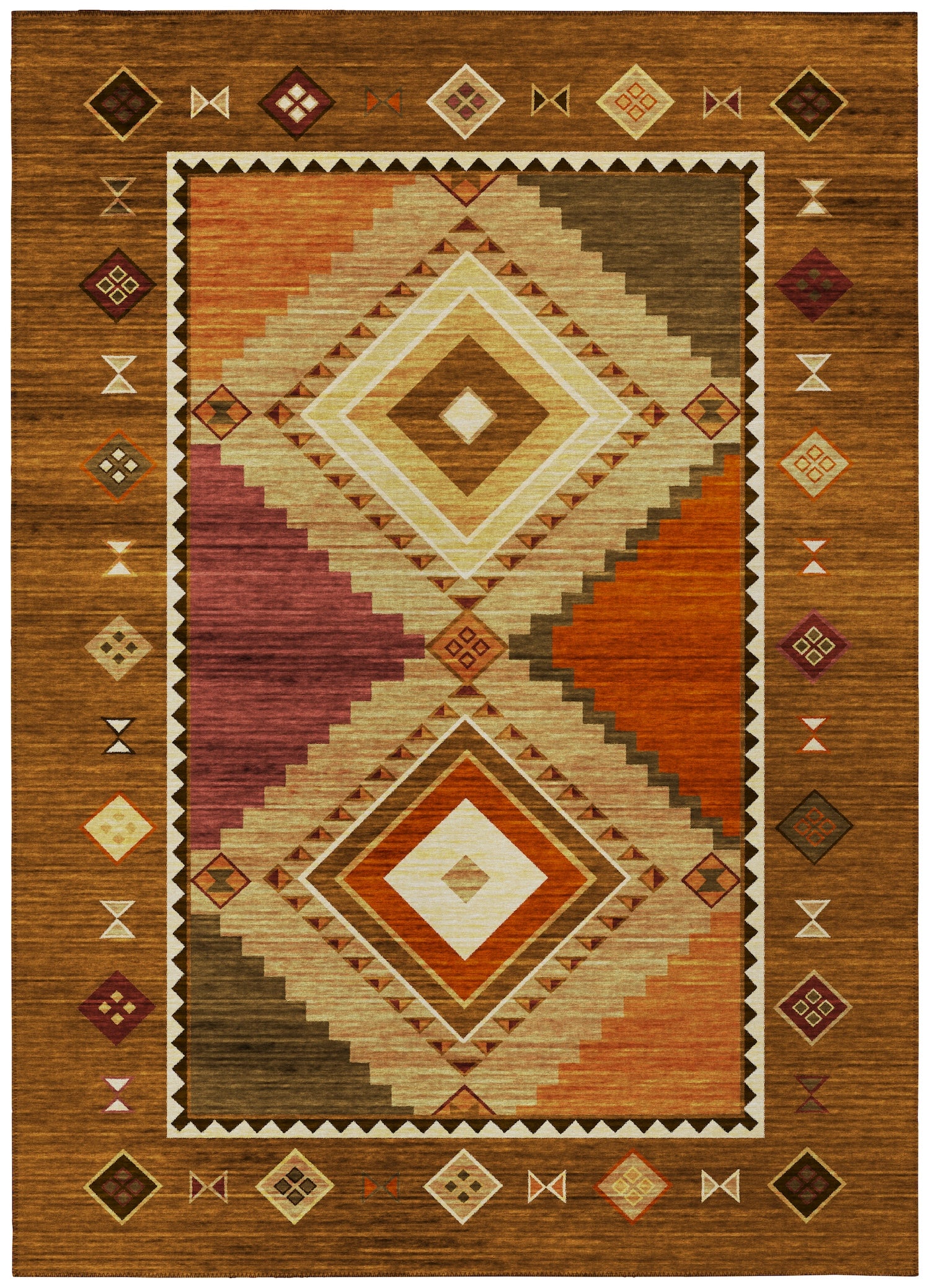 Phoenix PH2 Walnut Area Rug