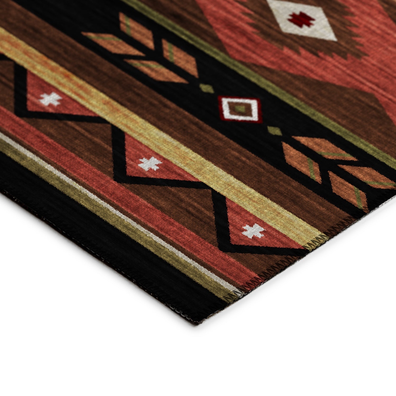 Phoenix PH3 Chocolate Area Rug