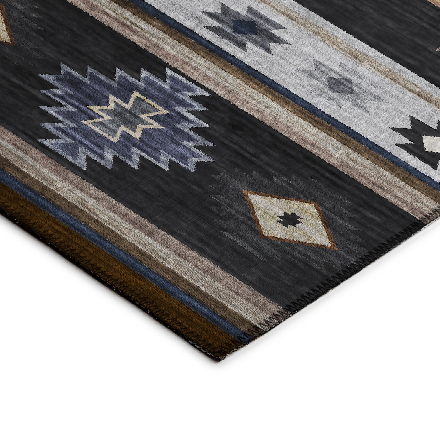 Phoenix PH4 Black Area Rug