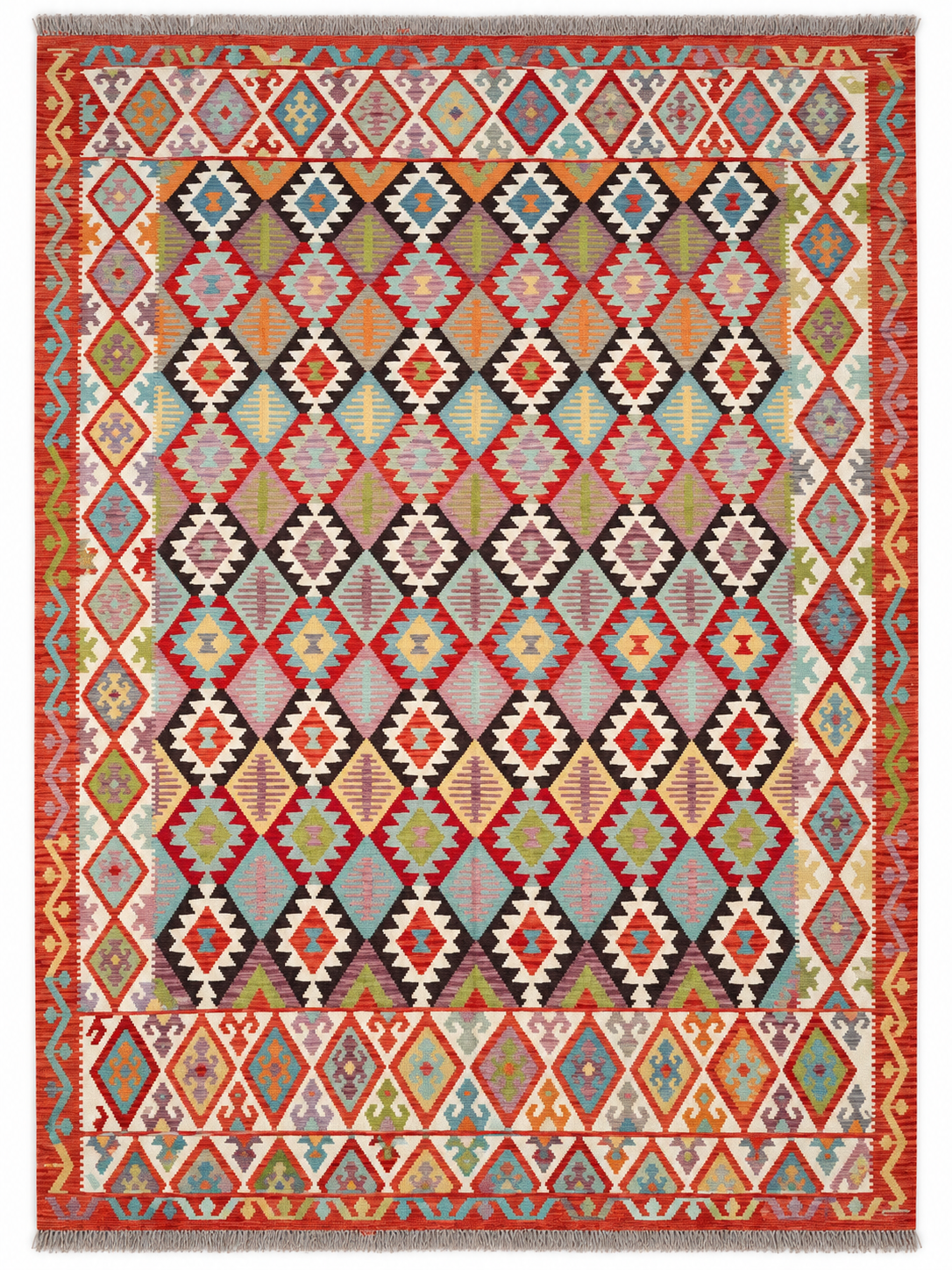 Colorful Klim Rug  8.4x11.5