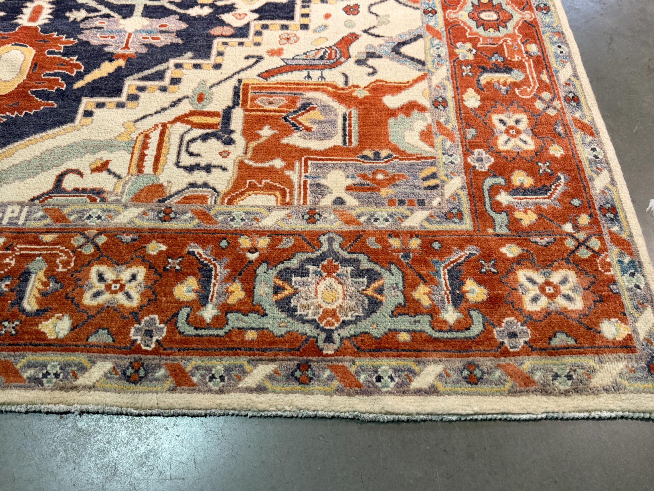 Fine Serapi Design Rug 8x11