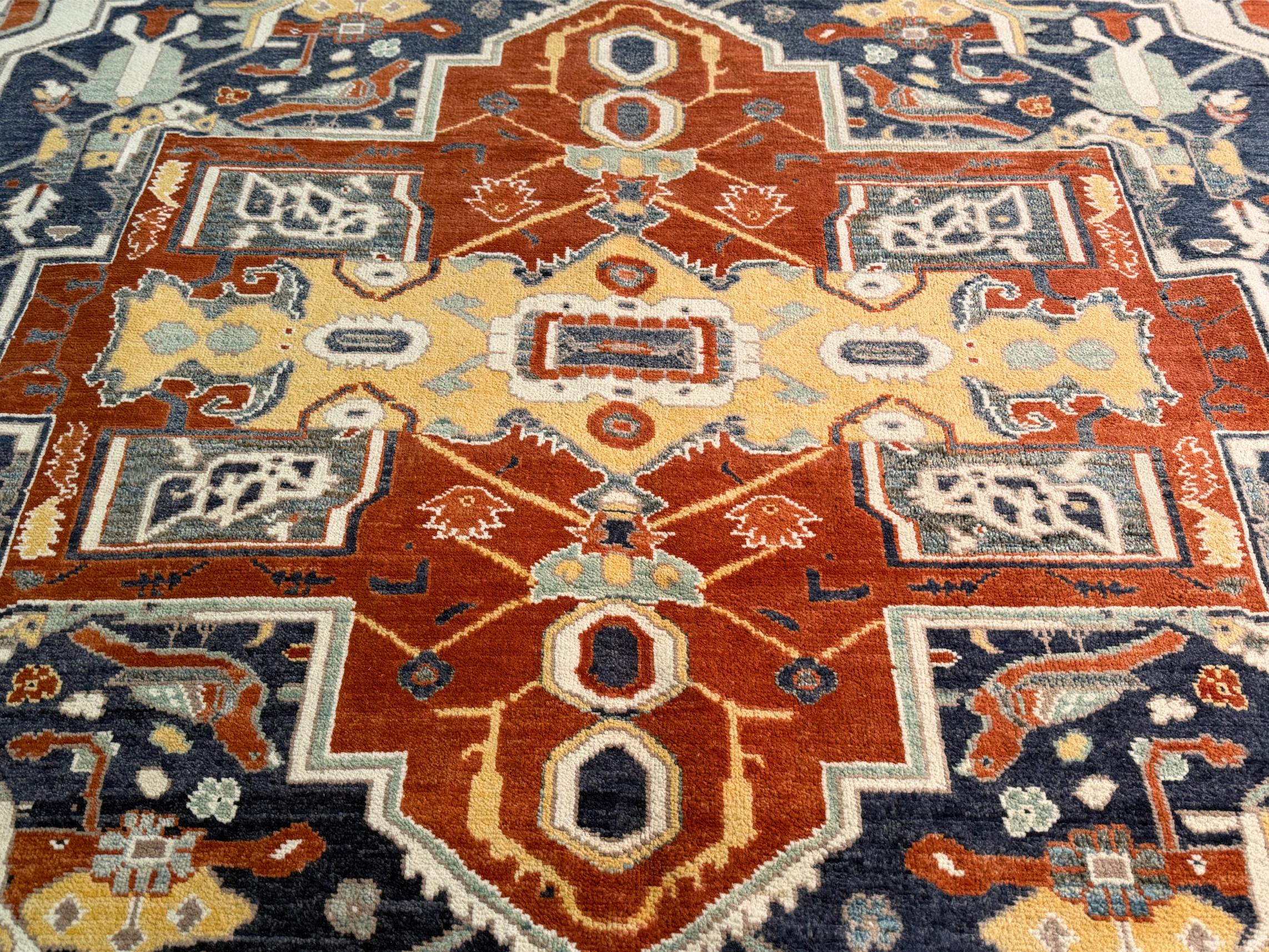 Fine Serapi Design Rug 8x11