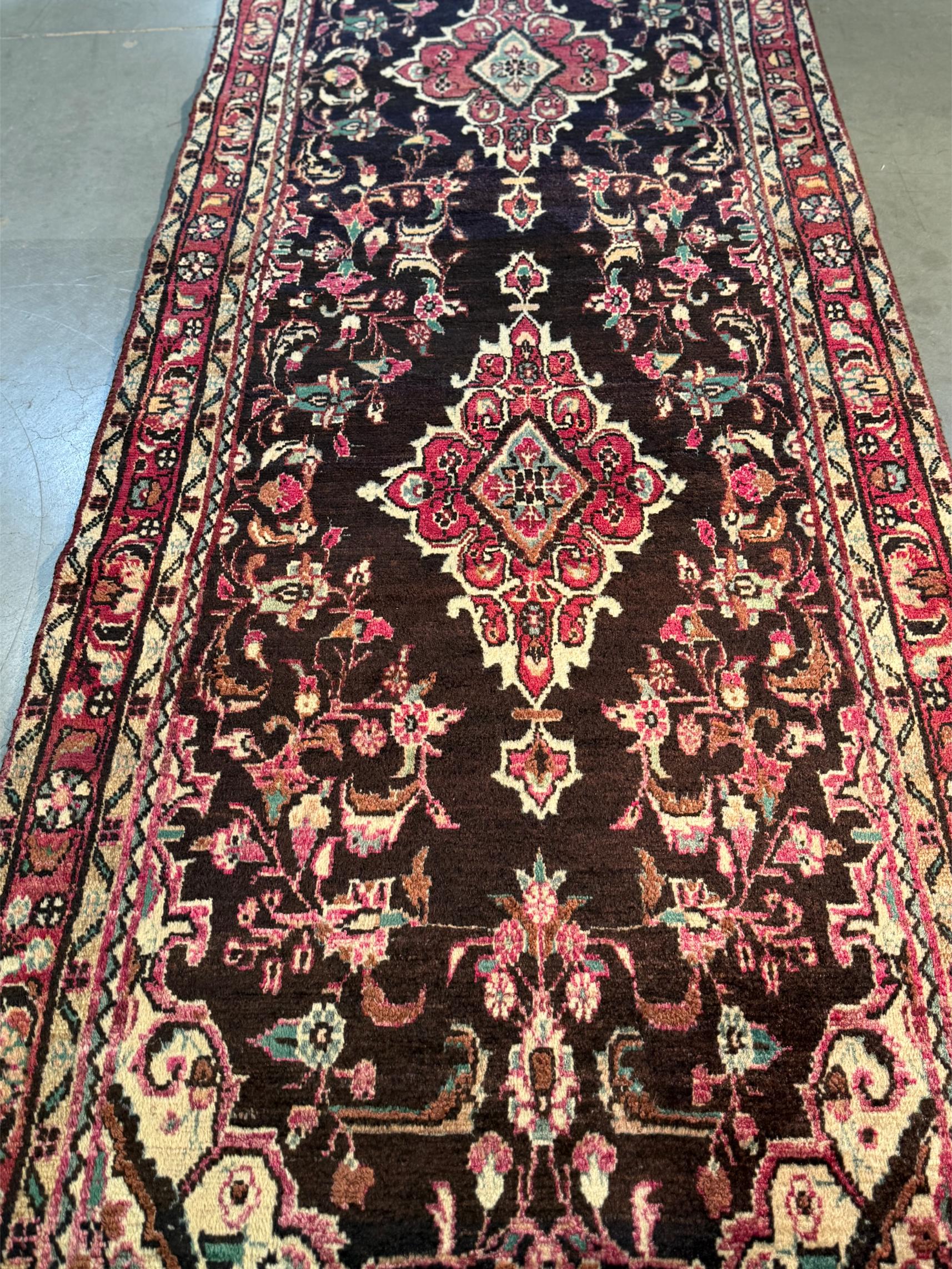 Magnificent Persian Hamedan  3.4x9.9