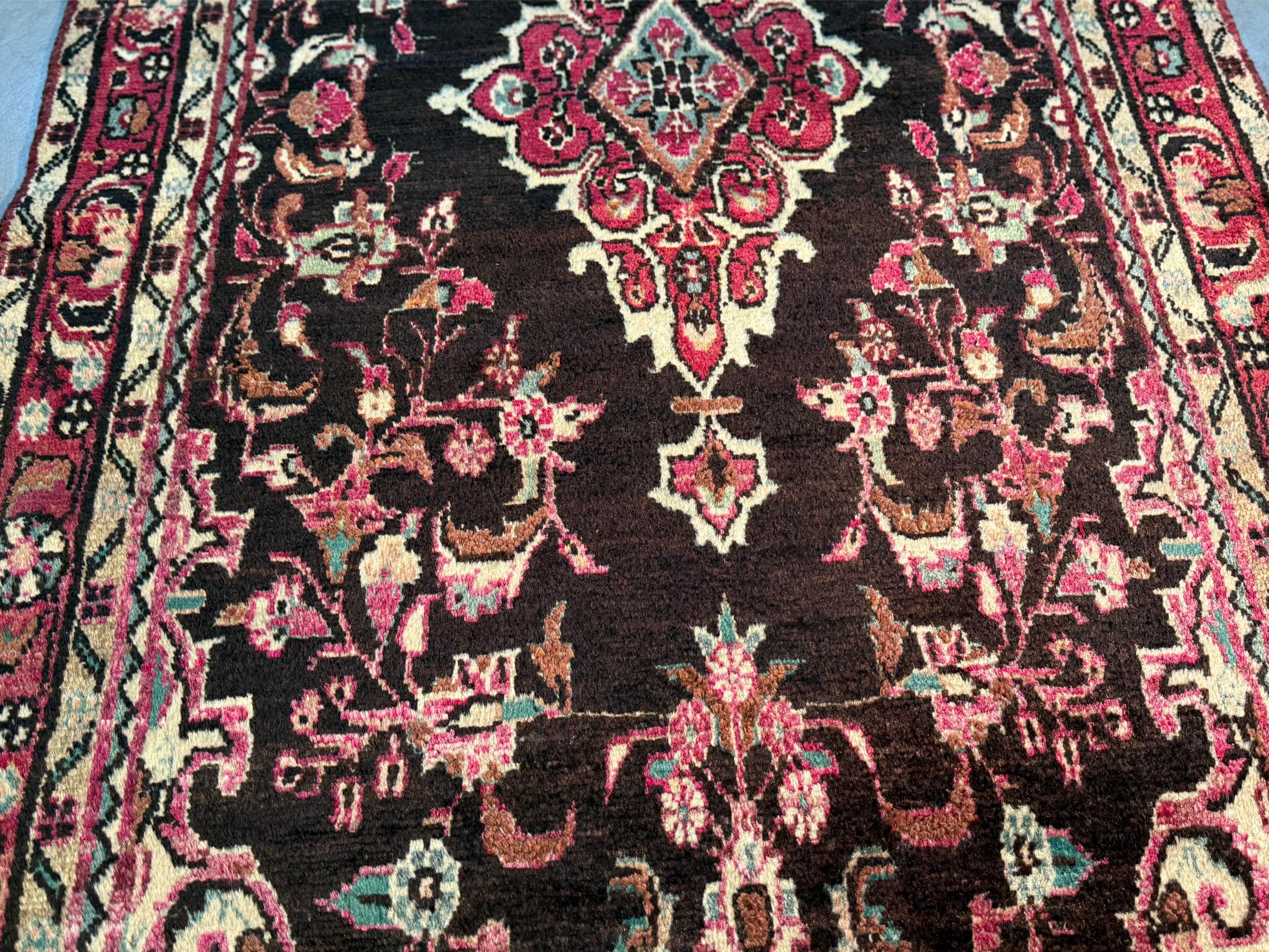 Magnificent Persian Hamedan  3.4x9.9