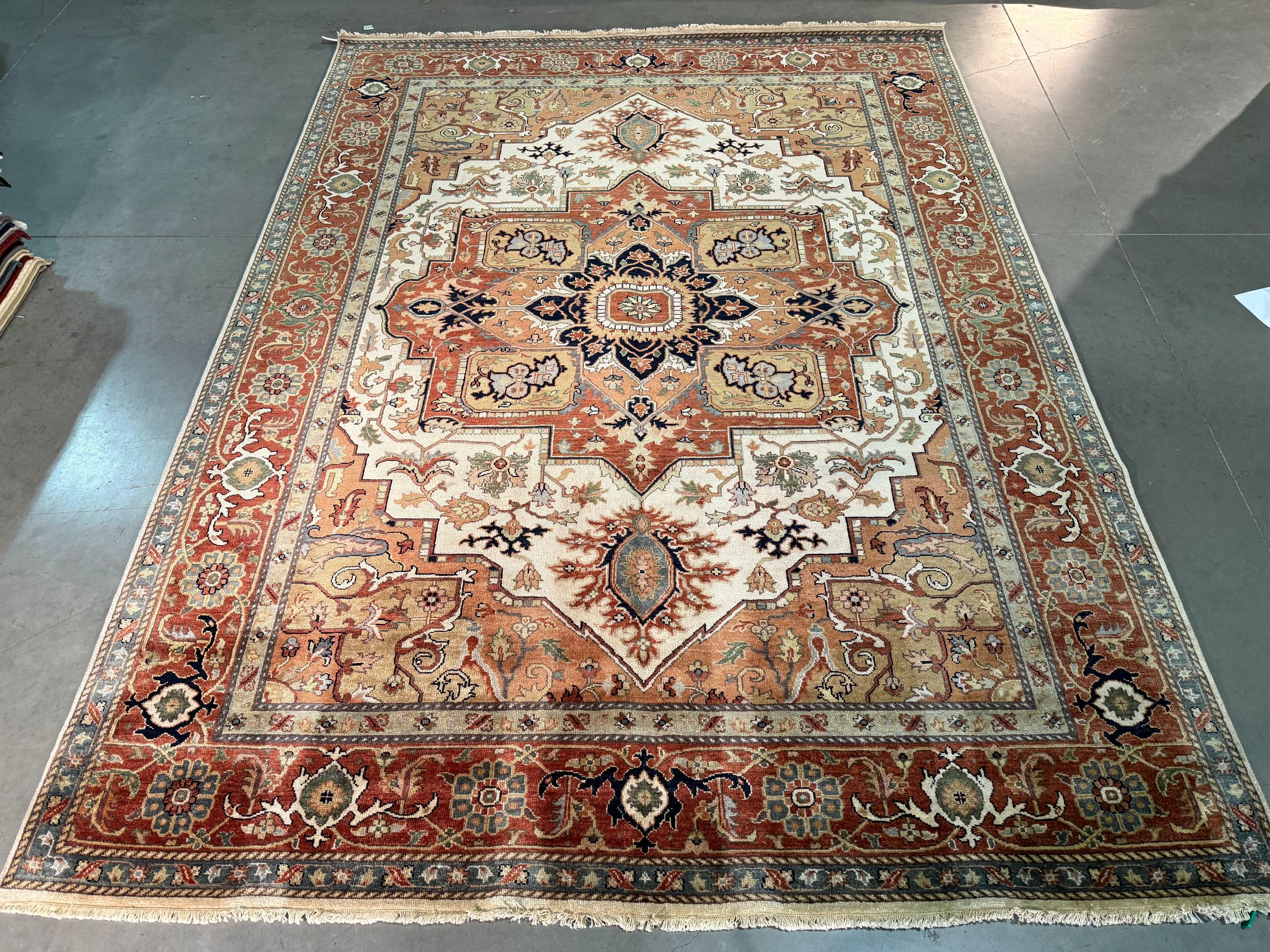 Magnificent Serapi Design Rug 9x12
