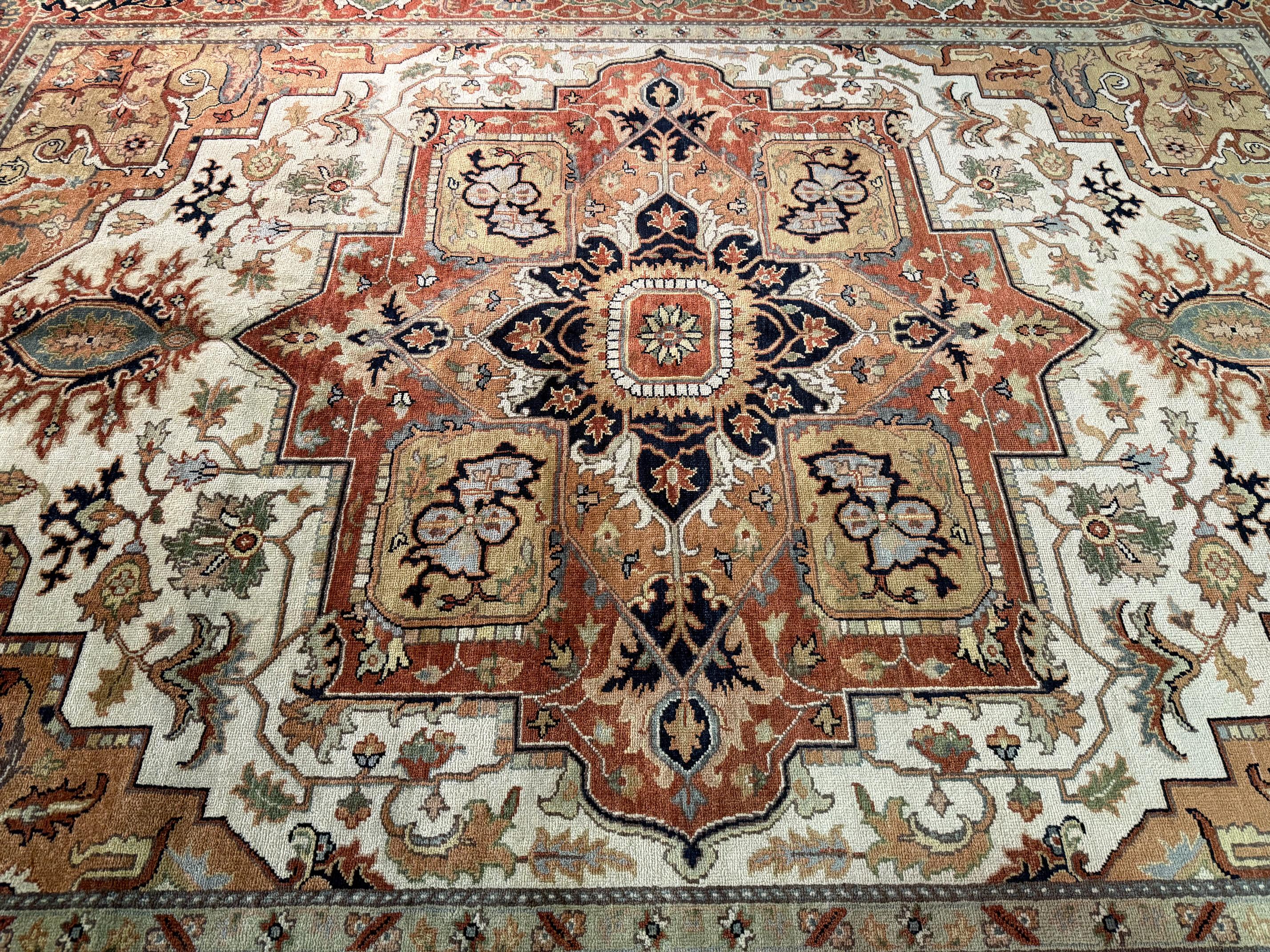 Magnificent Serapi Design Rug 9x12