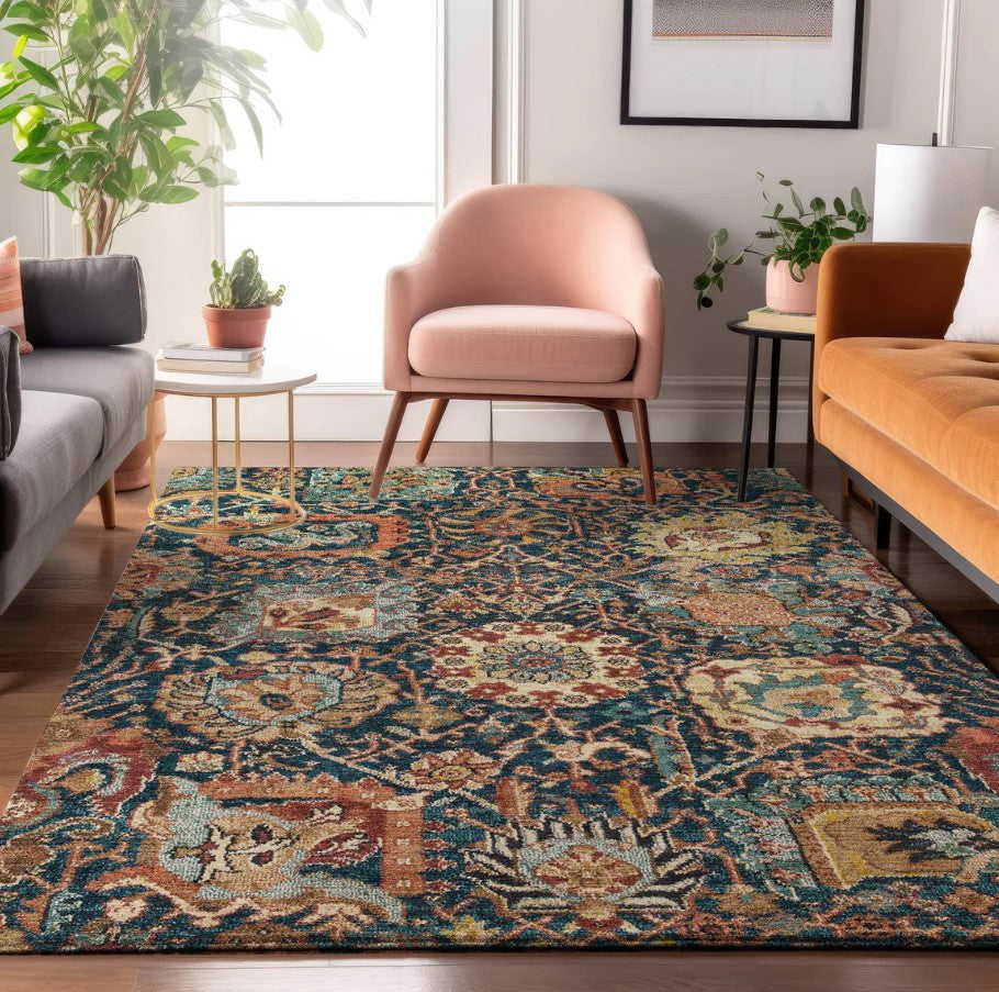 Tabrook TB10 Navy Rug