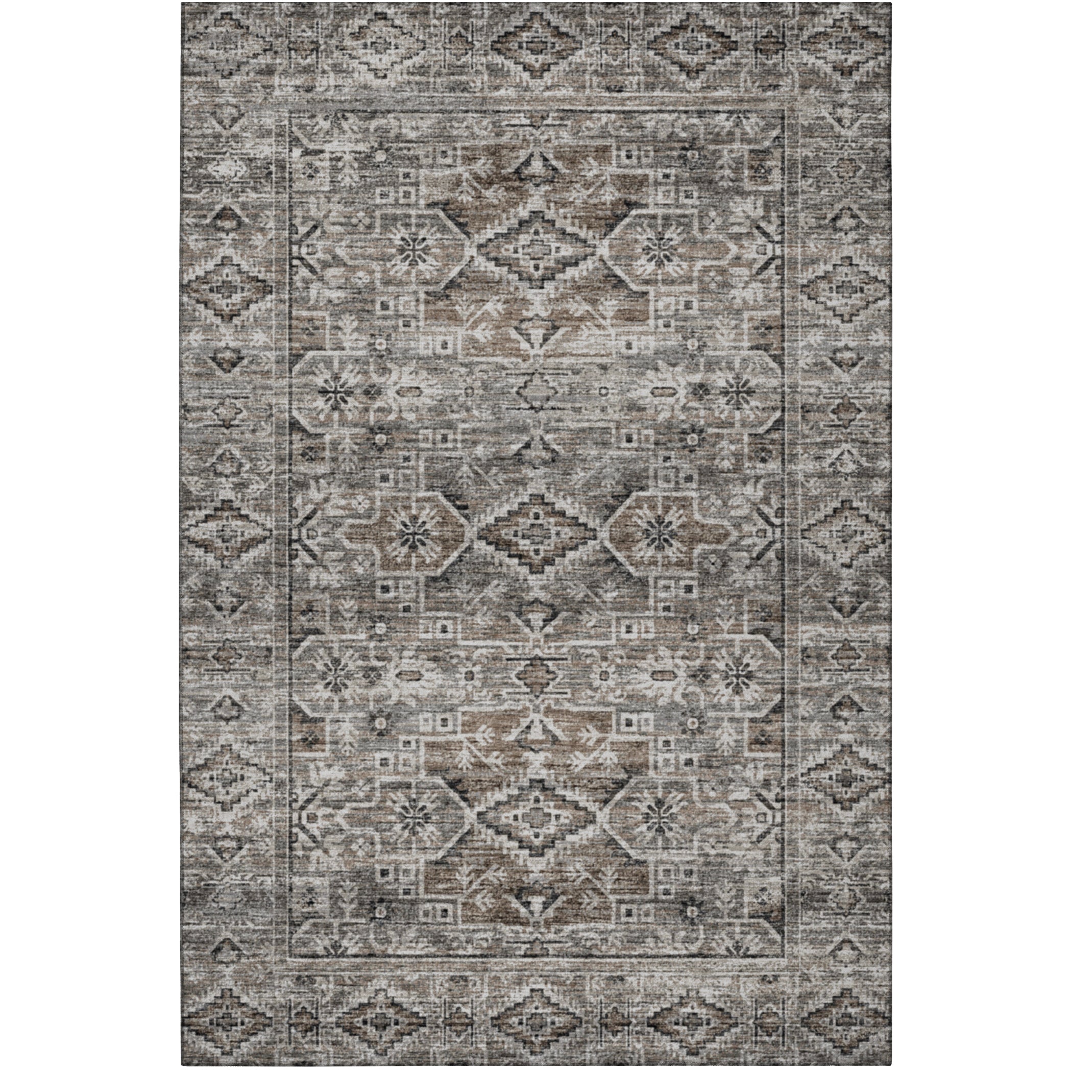 Tuscany TU10 Gray Area Rug