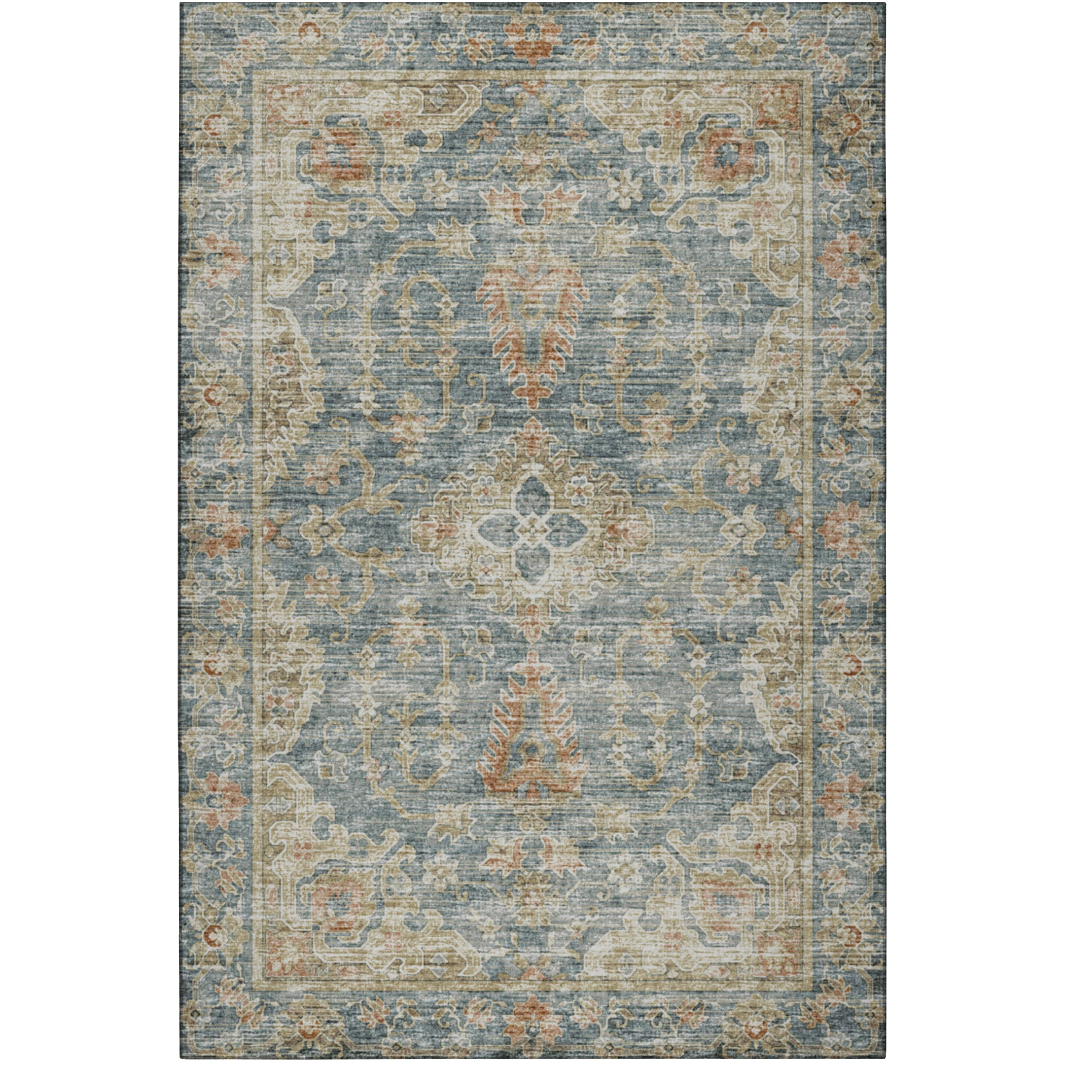 Tuscany TU13 Teal Area Rug