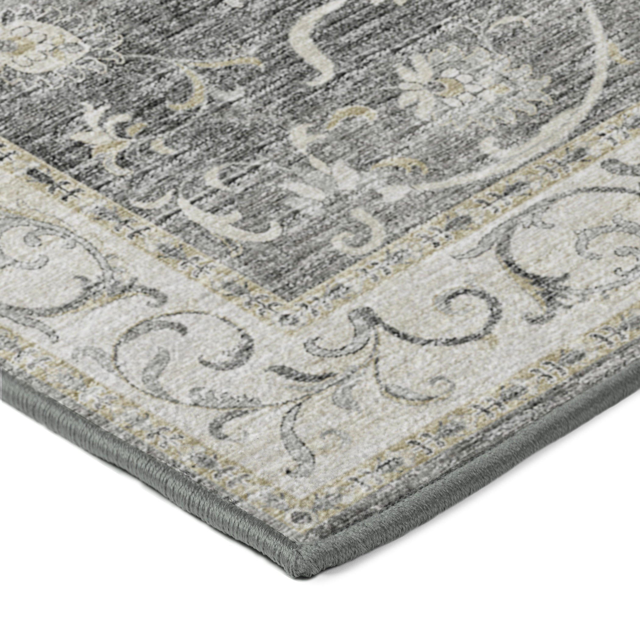 Tuscany TU6 Charcoal Area Rug