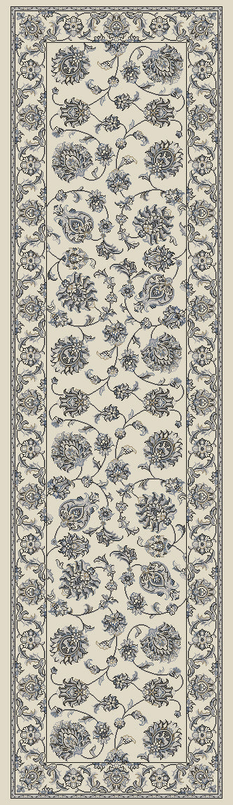 ANCIENT GARDEN Cream Roll Runner